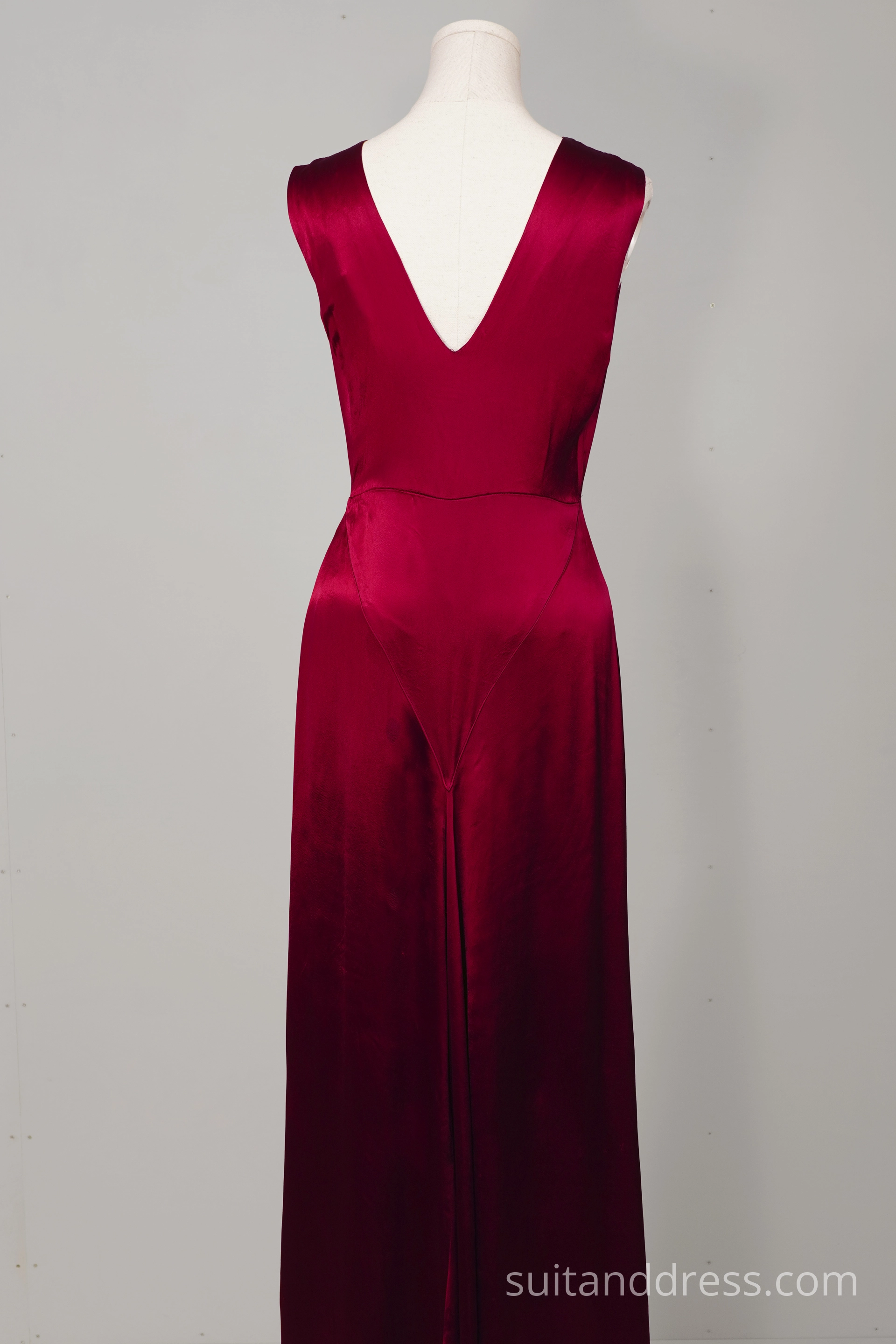 1930s liquid satin evening dress femme fatale vintage style retro costume rental period wardrobe hire for films in Riga Latvia