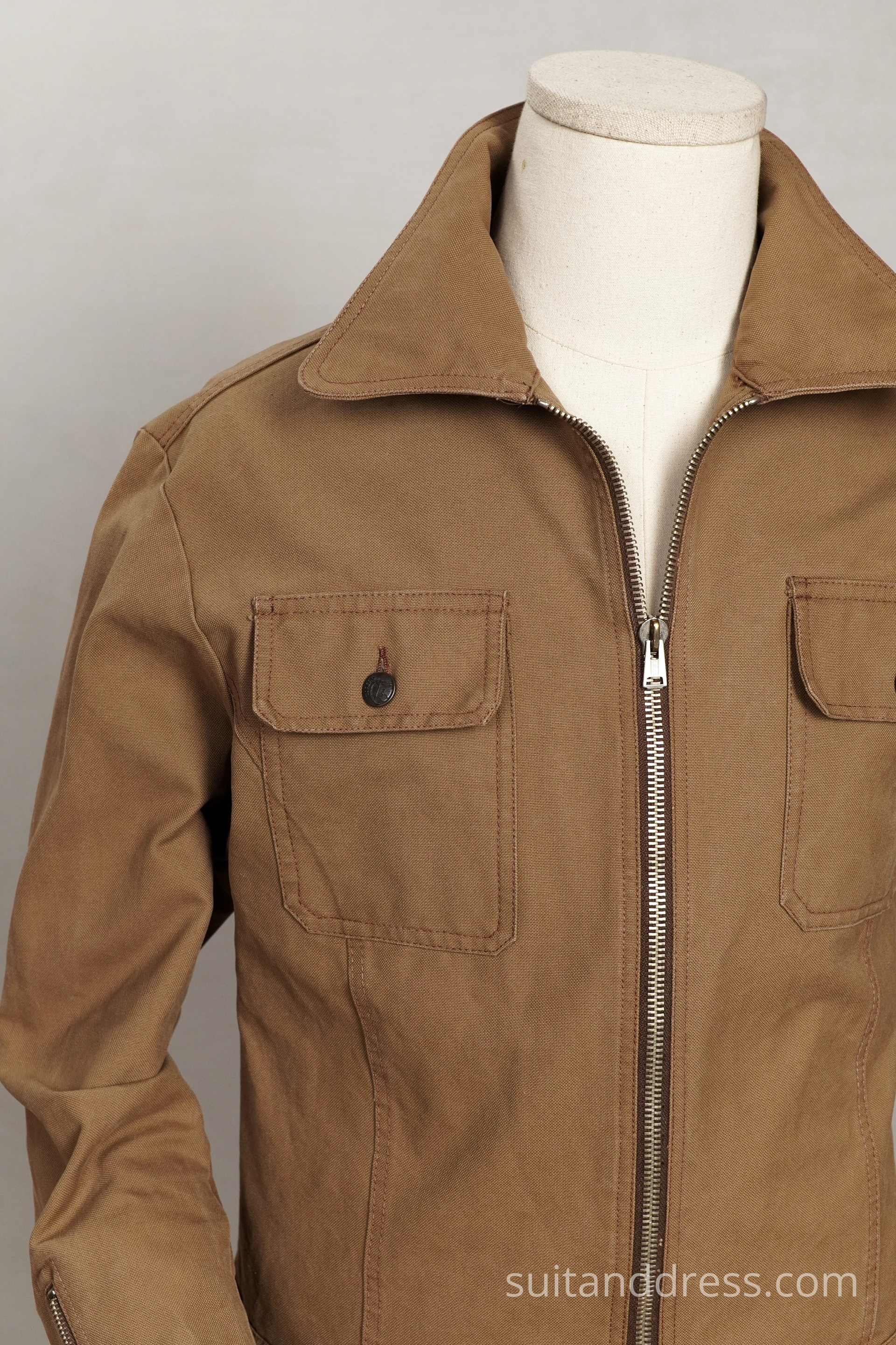 1960s canvas short jacket rockabilly vintage fashion rent