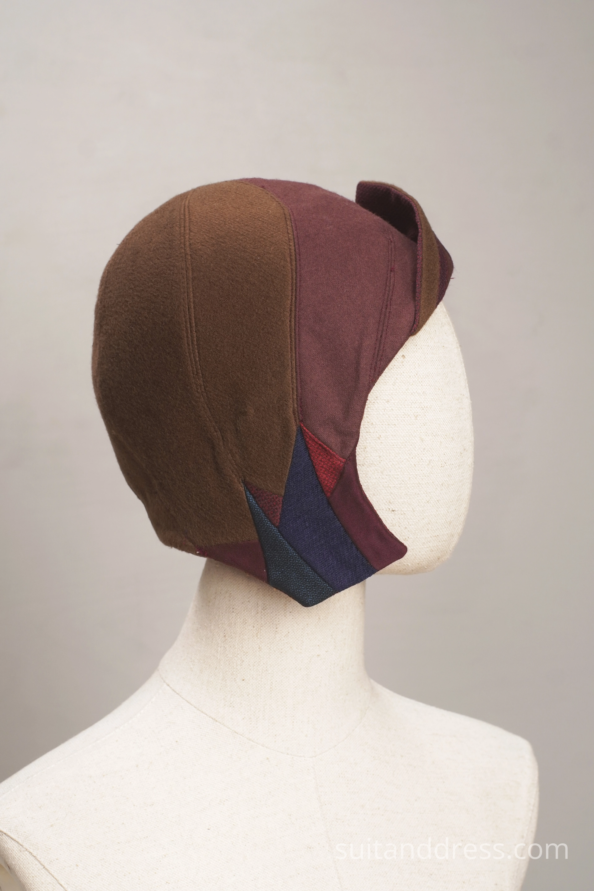 1920s chloche hat applique replica