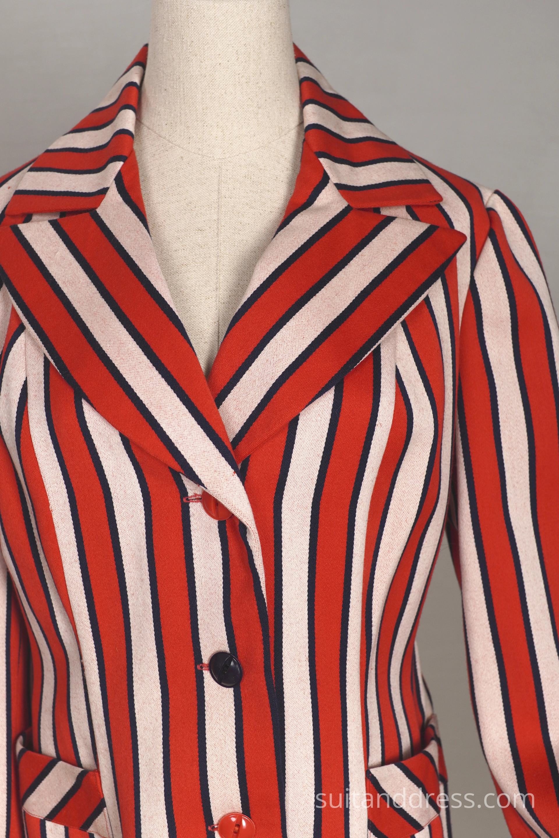 bold stripes 70s blazer rent