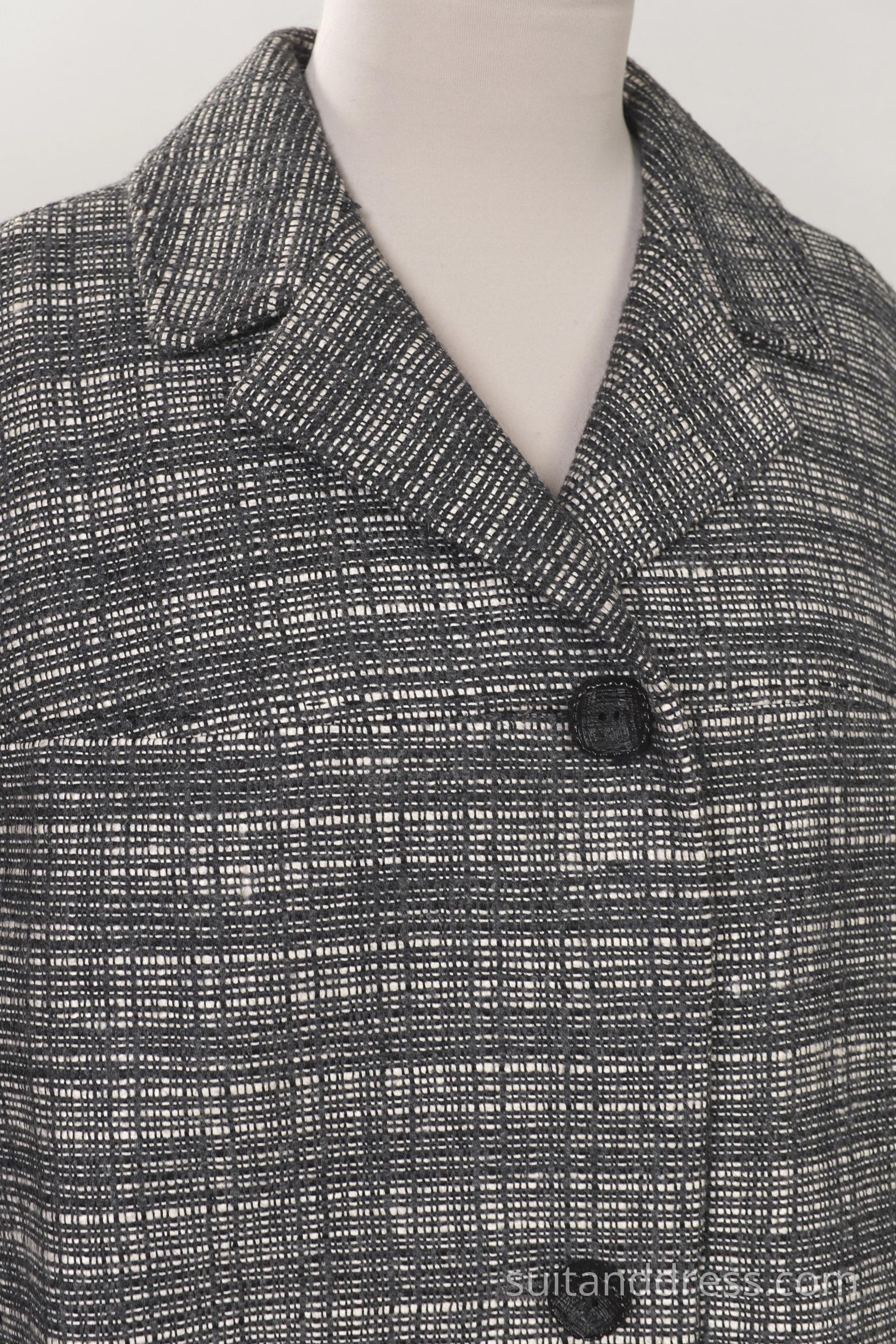 1960s plaid coat