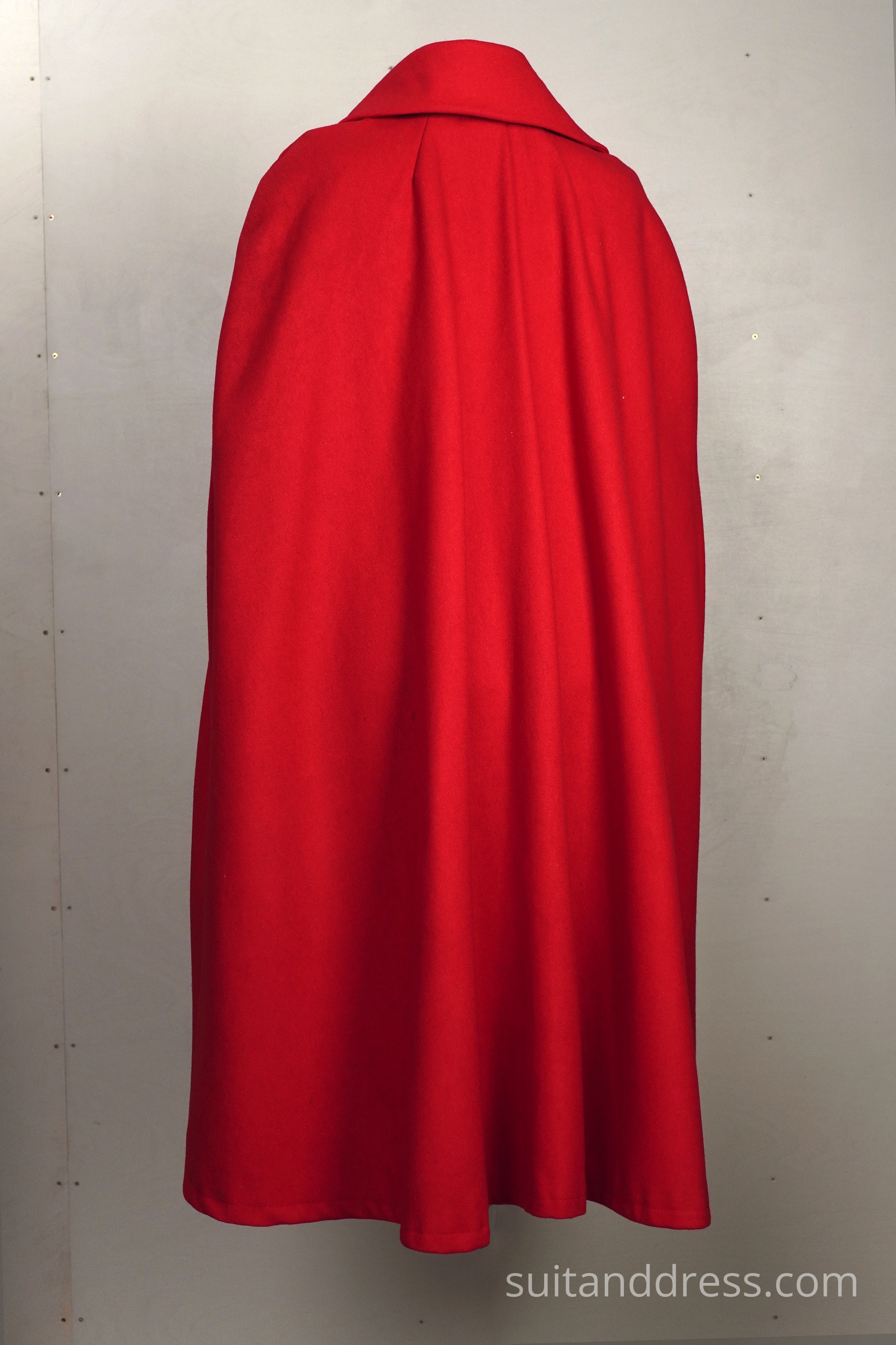 red wool cape for rent