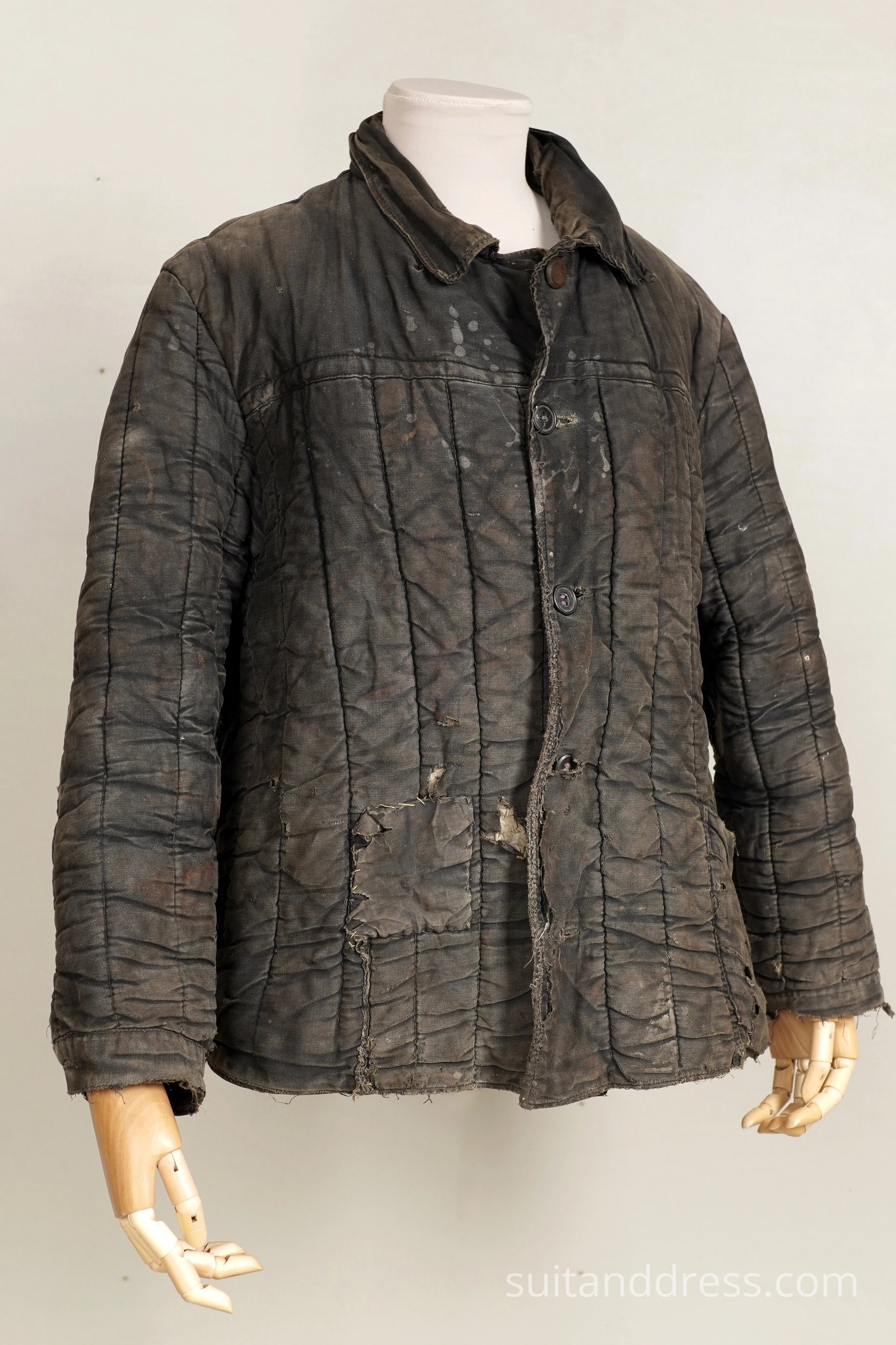 Vatnik quilted Soviet prisoners jacket for rent
