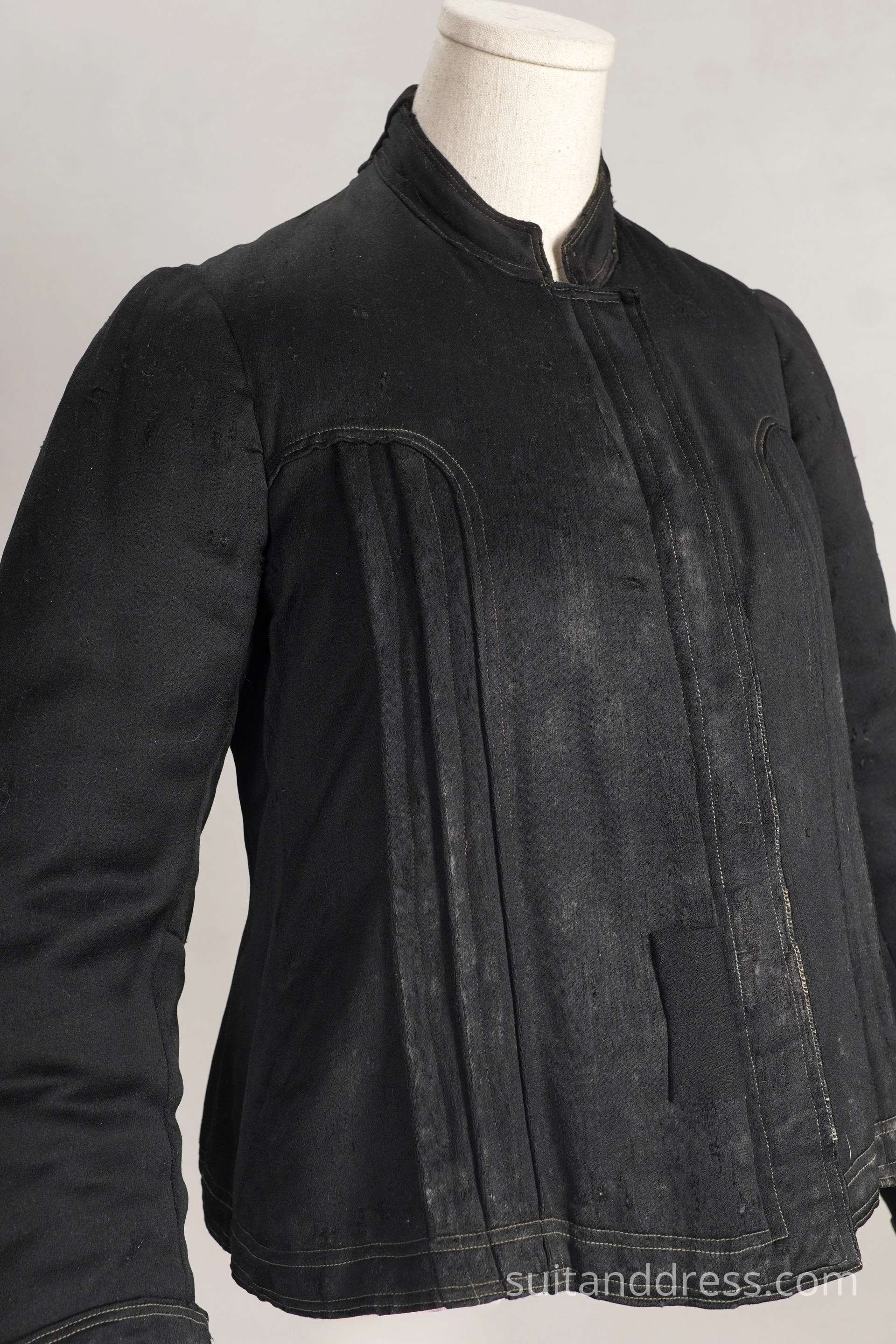 1900s womens winter jacket rural style vintage folk costume