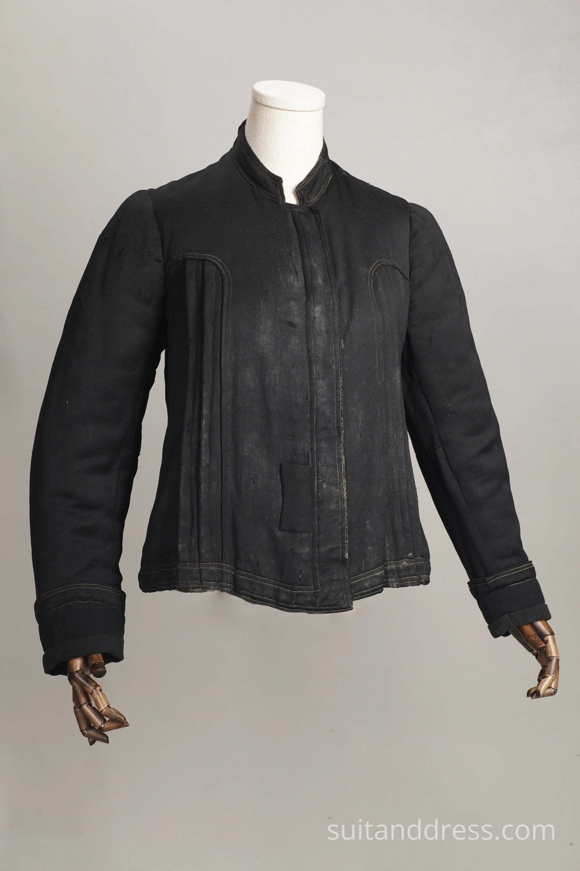 1900s womens winter jacket rural style vintage folk costume