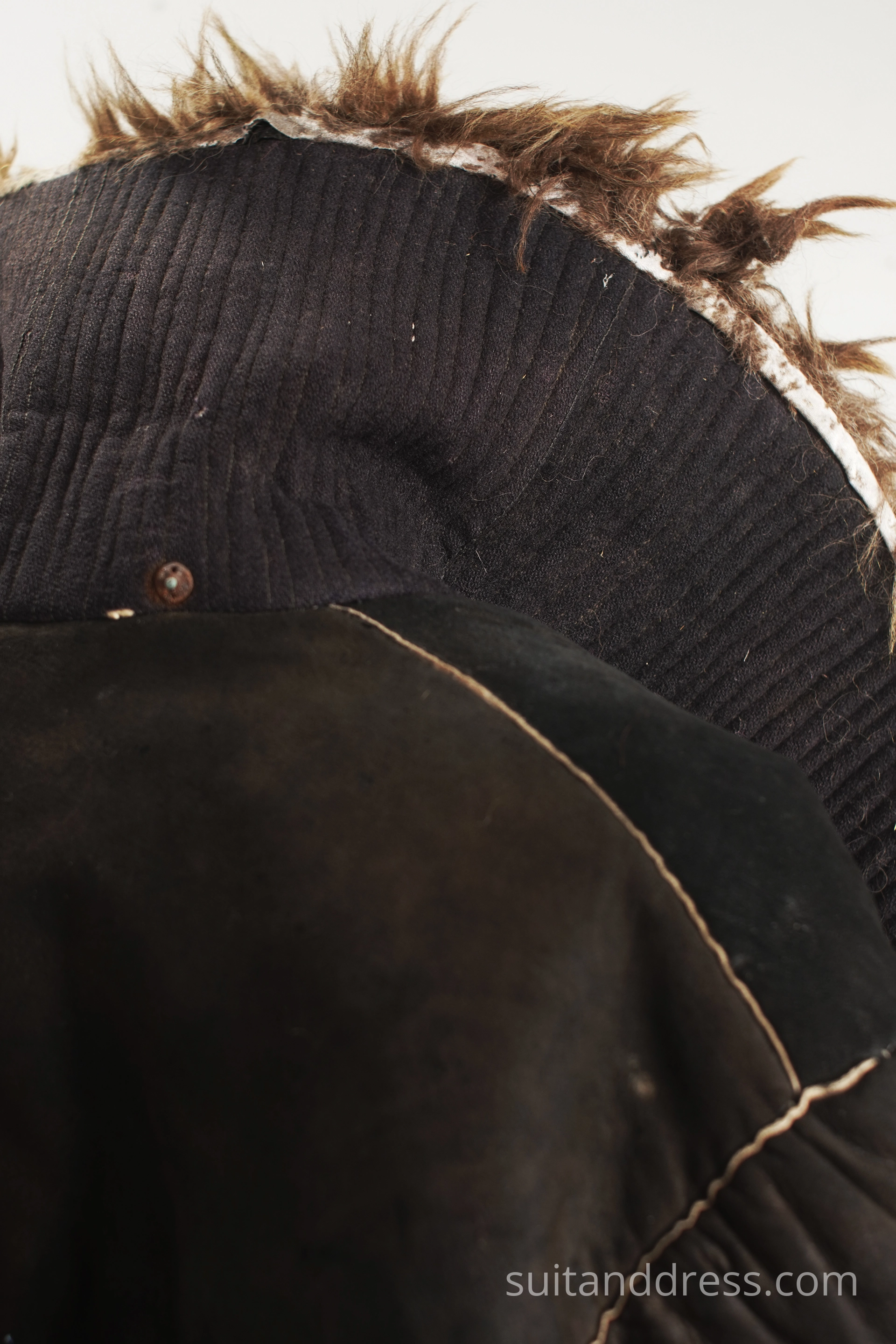 Edwardian fur coat for rent