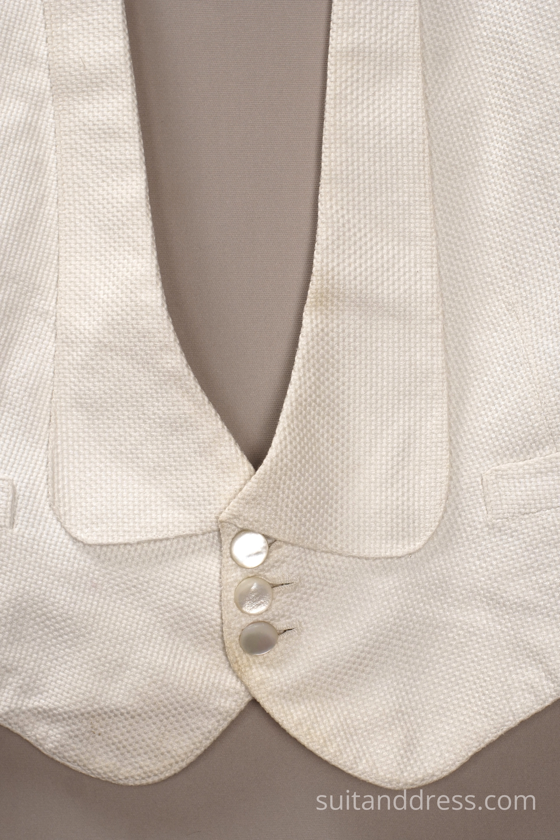 1930s white tie marcella backless waistcoat