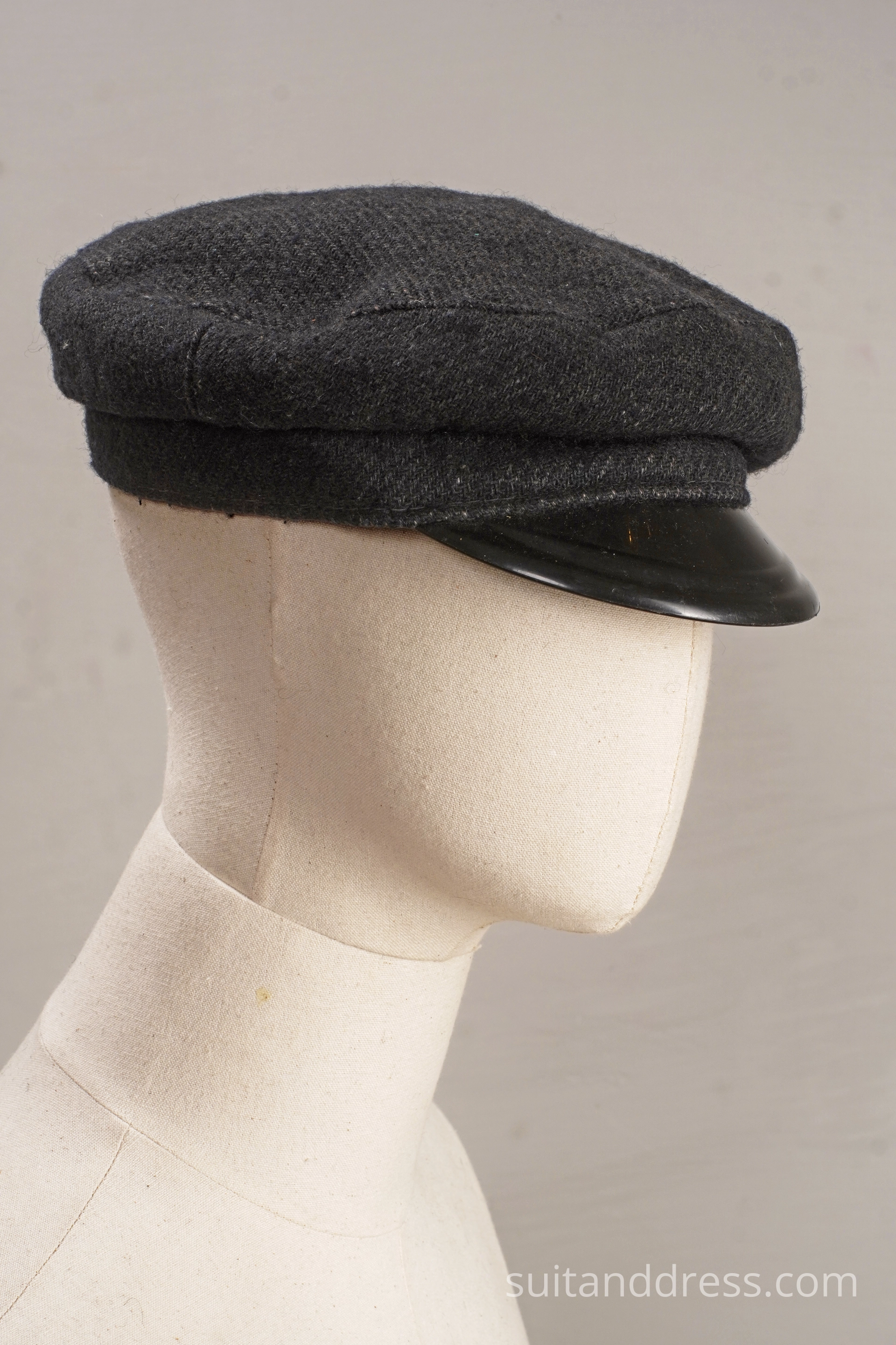 Mid century visor cap vinage workwear