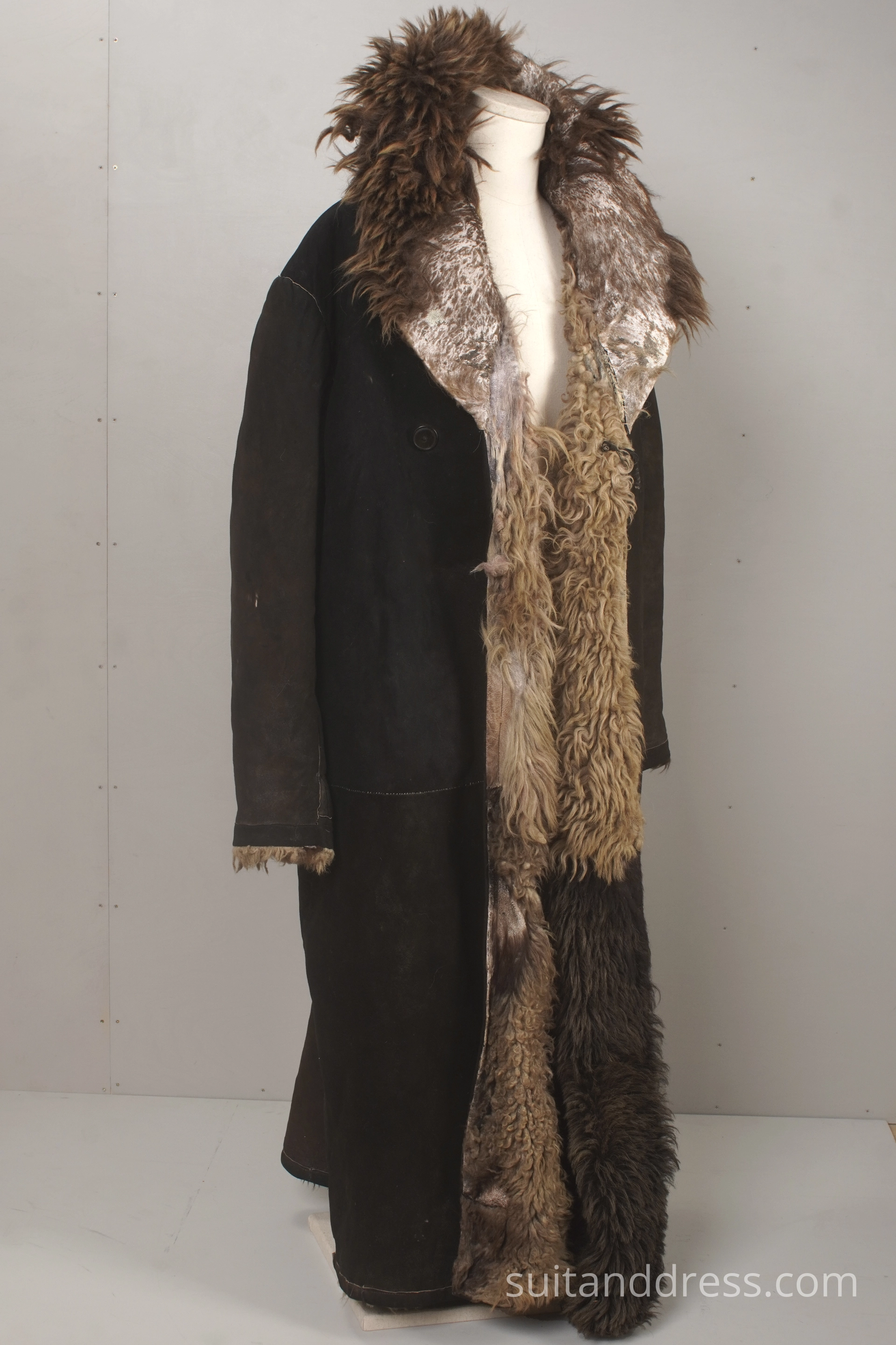 Edwardian fur coat for rent