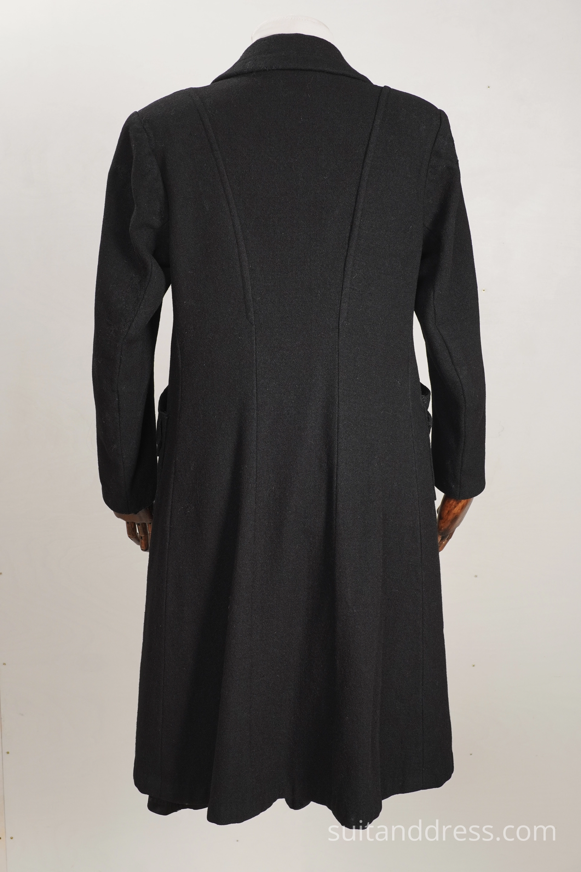 1940s hand made winter coat worn out