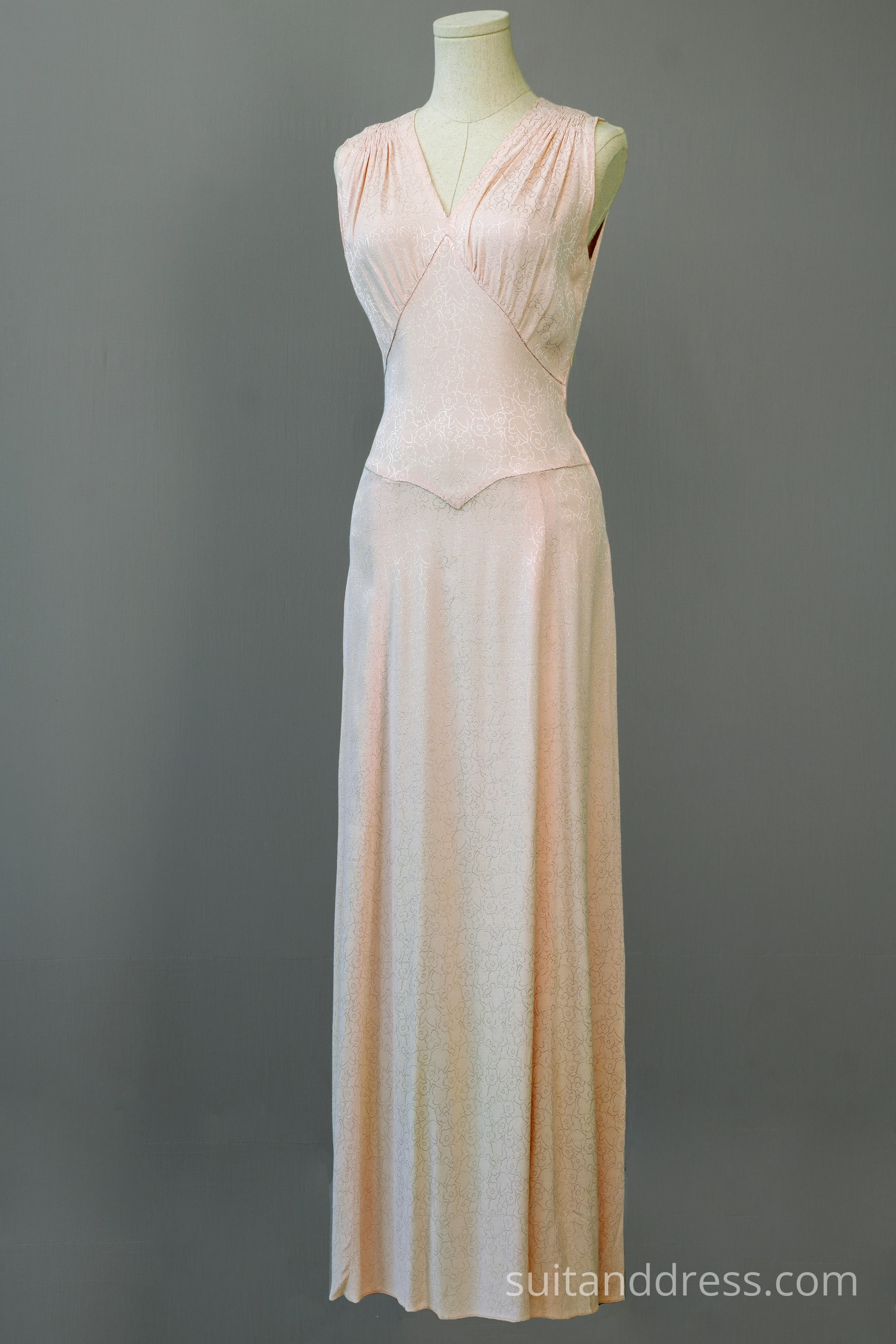 1930s maxi evening dress vintage costume rent for films in Riga Latvia