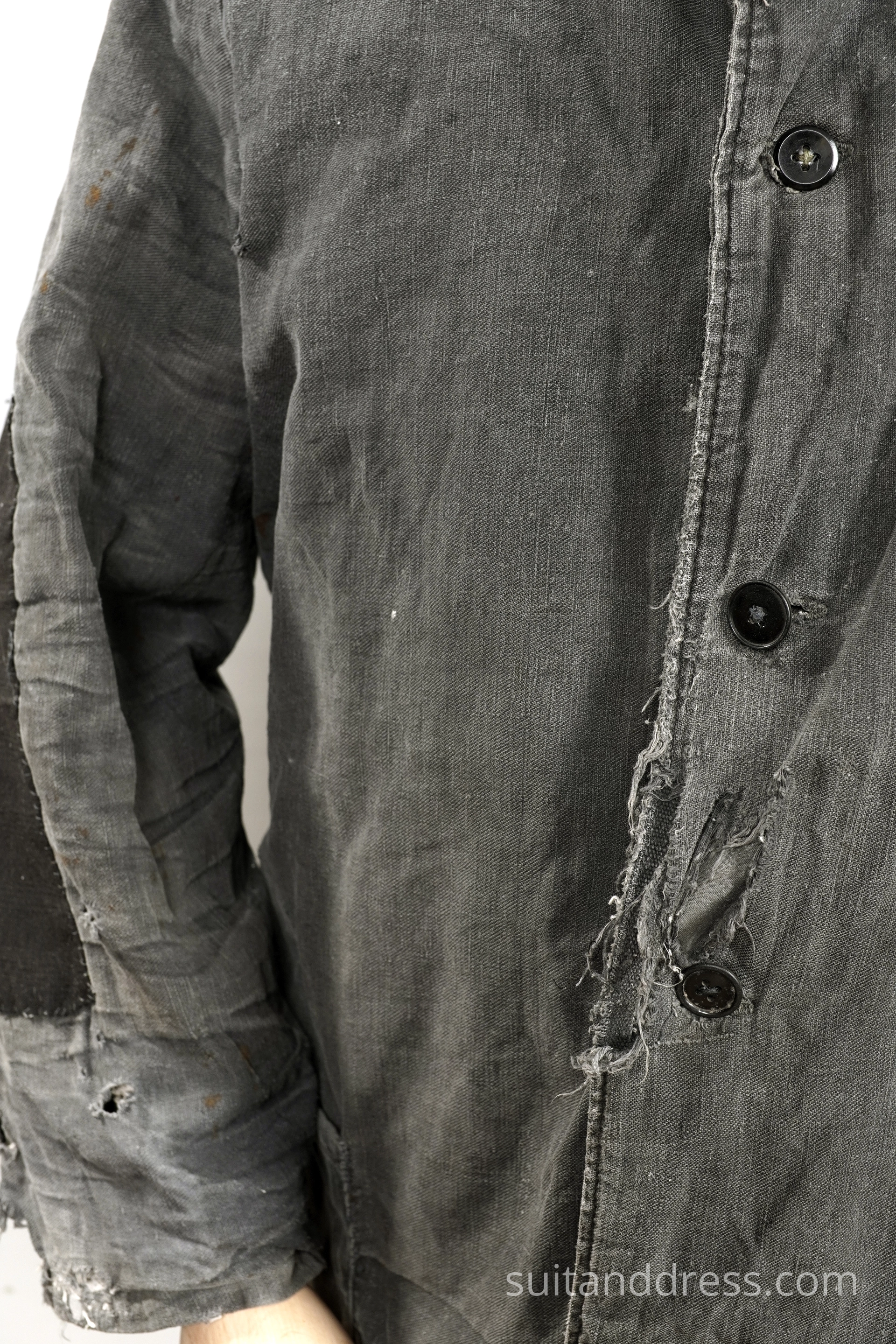 vintage workvear patched soviet