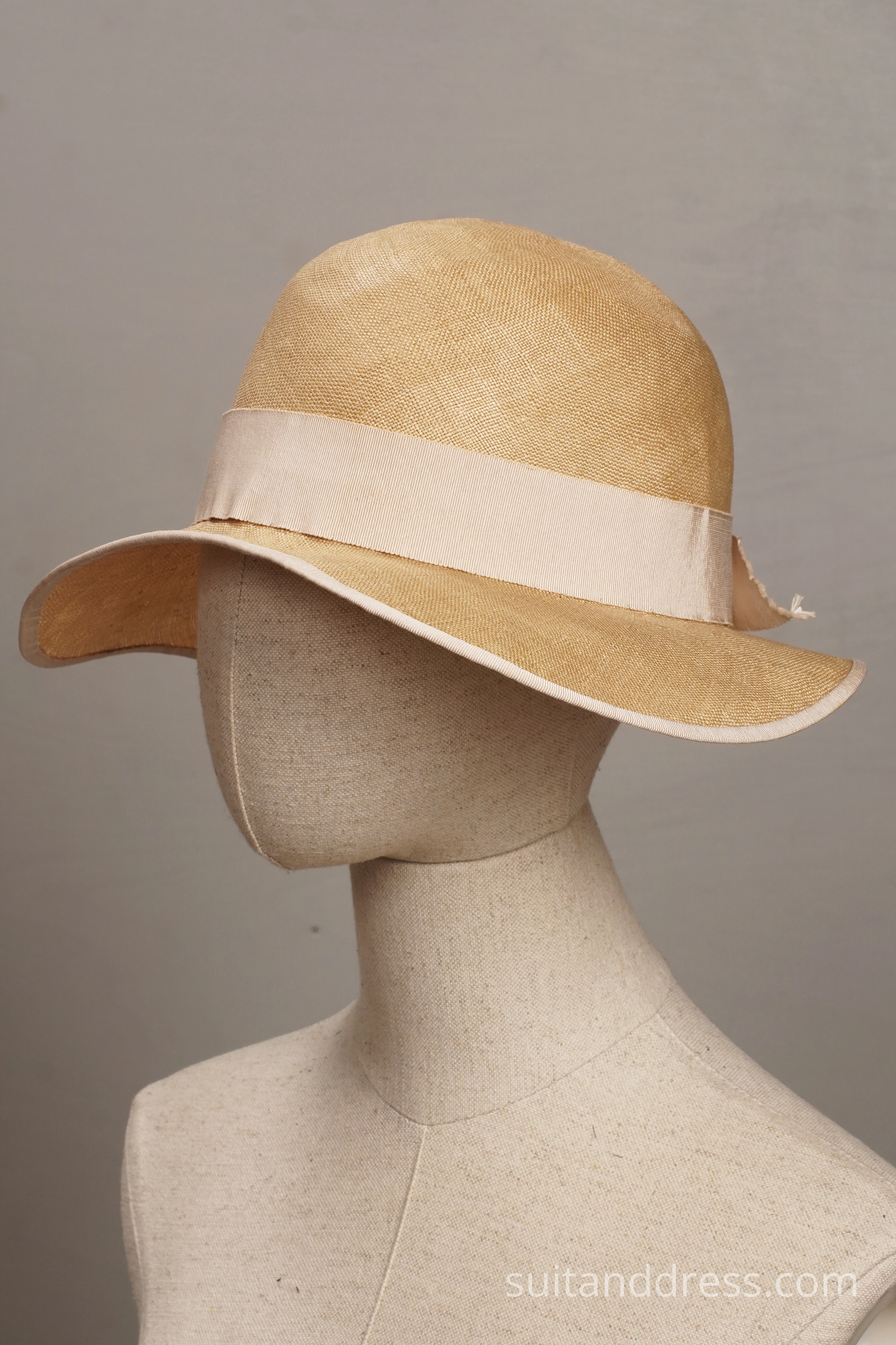 1920s brimmed summer hat replica