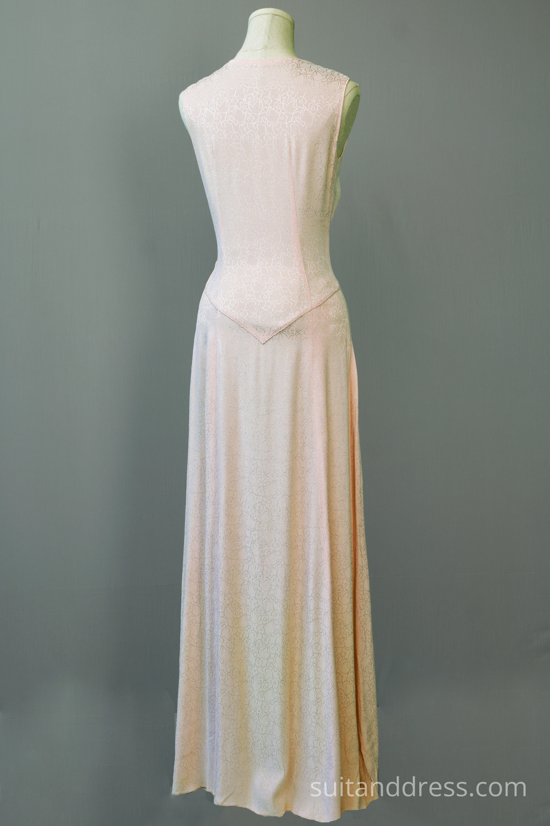 1930s maxi evening dress vintage costume rent for films in Riga Latvia