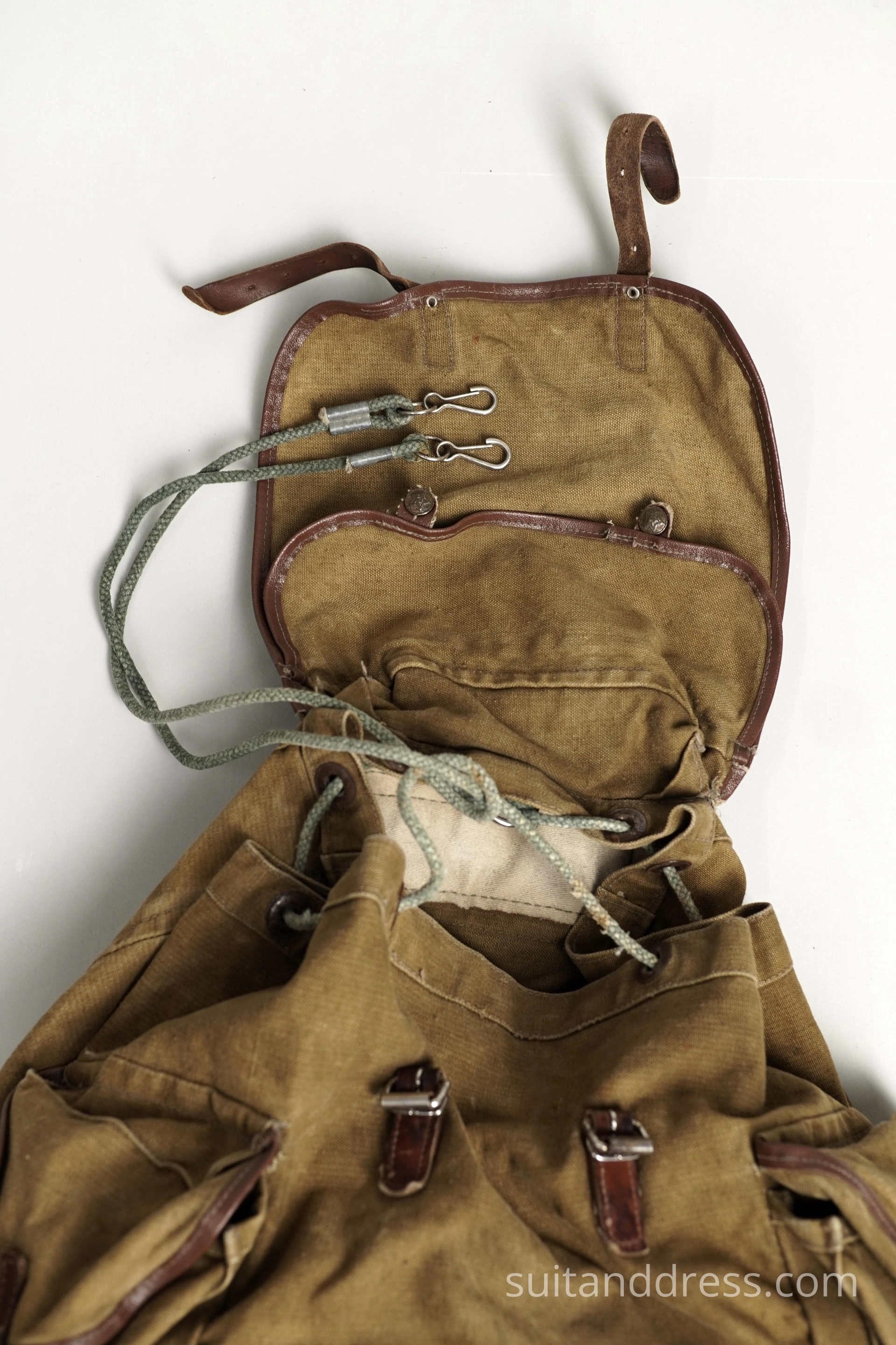 Military style canvas backpack  for rent
