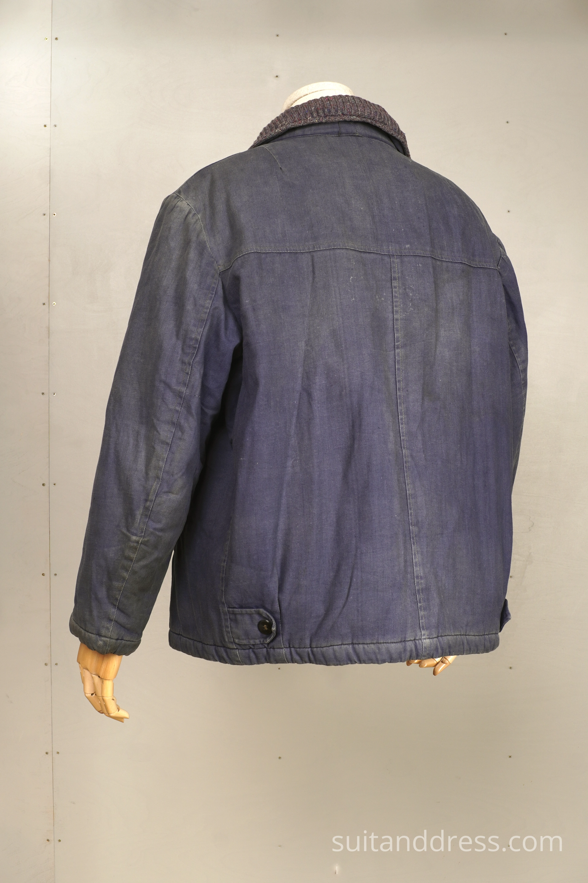 Blue soviet vatnik for rent 