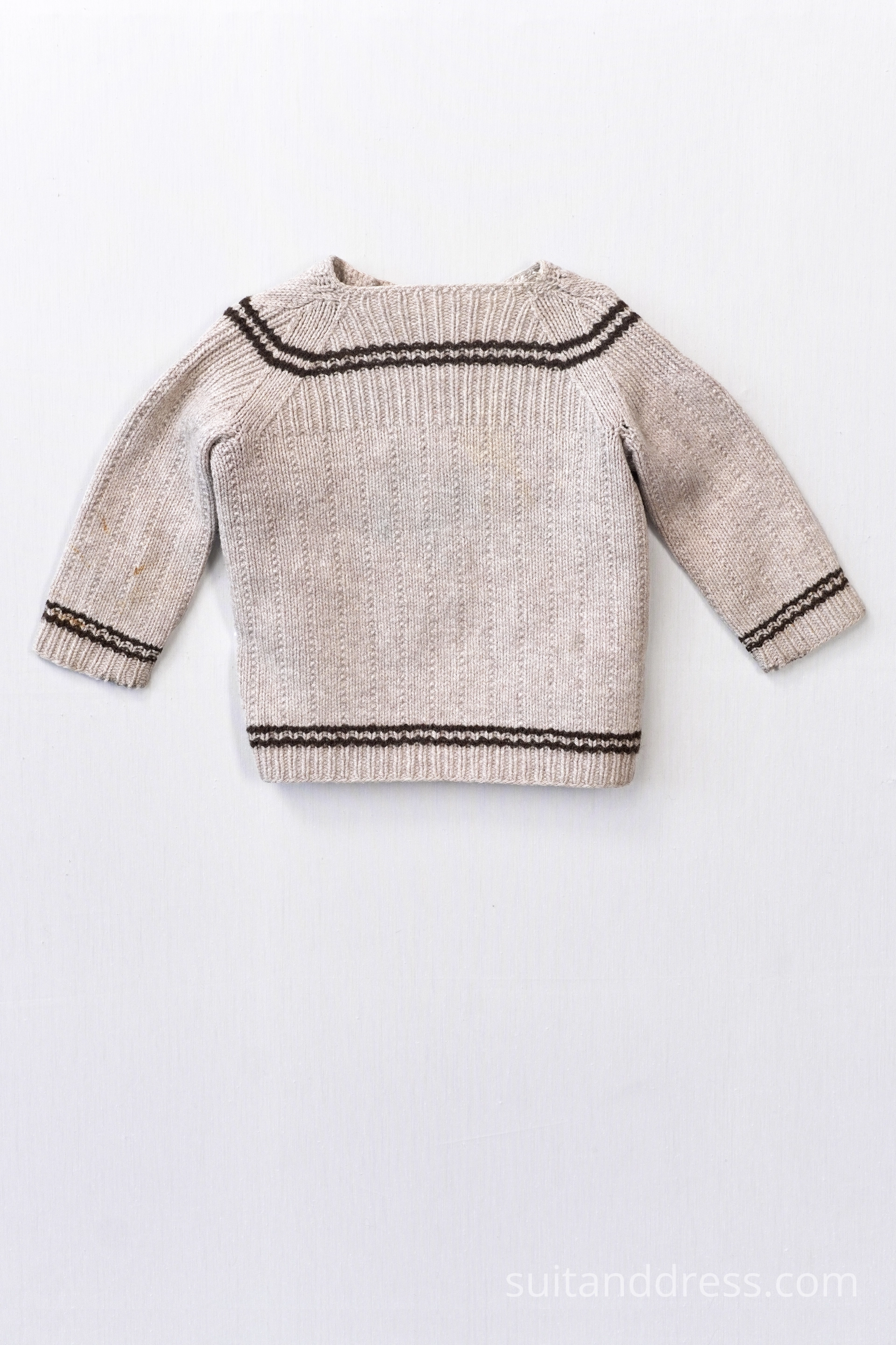 Mid century kids zipped wool cardigan vintage costumes rent in Riga Latvia