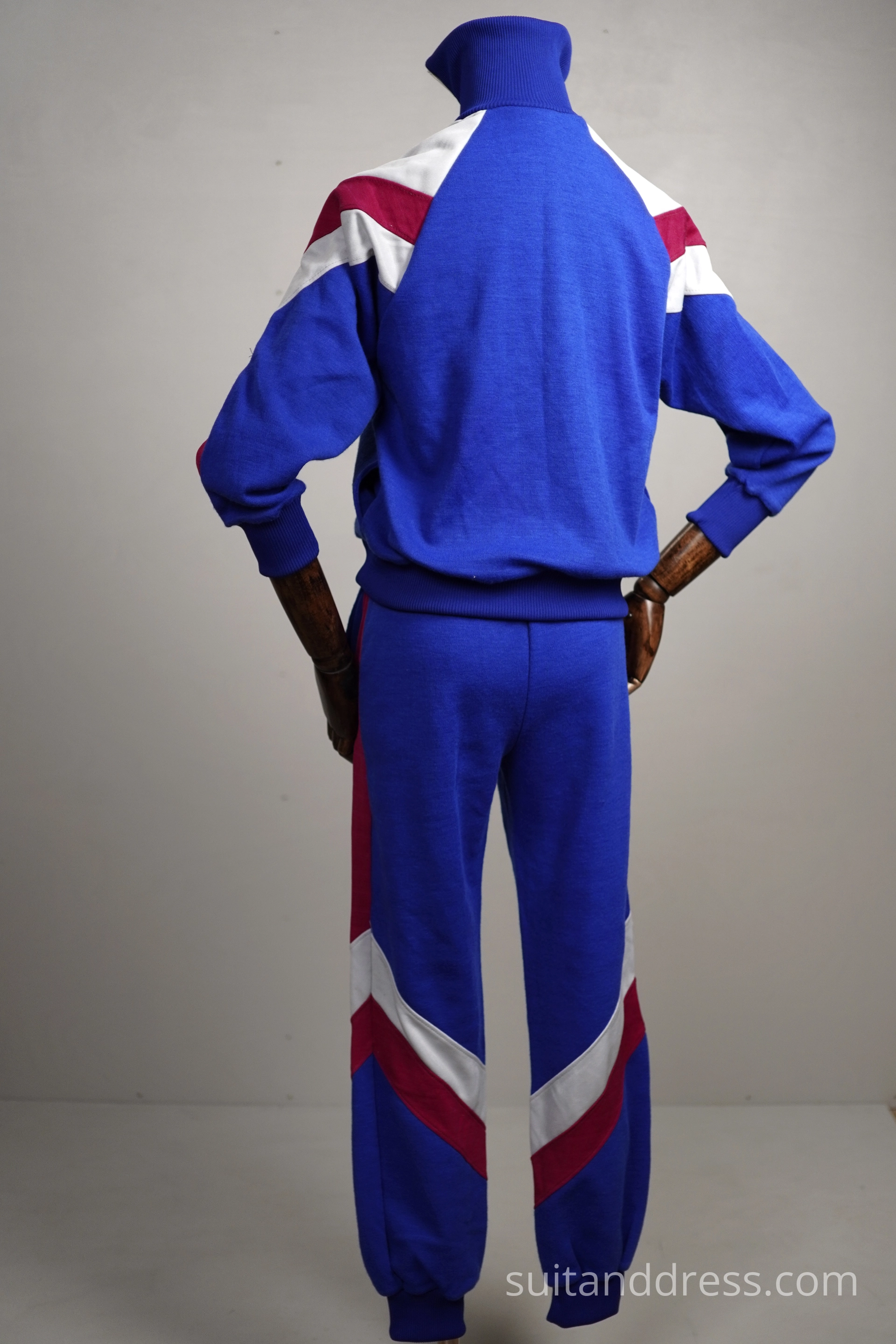80s colorblock tracksuit for rent