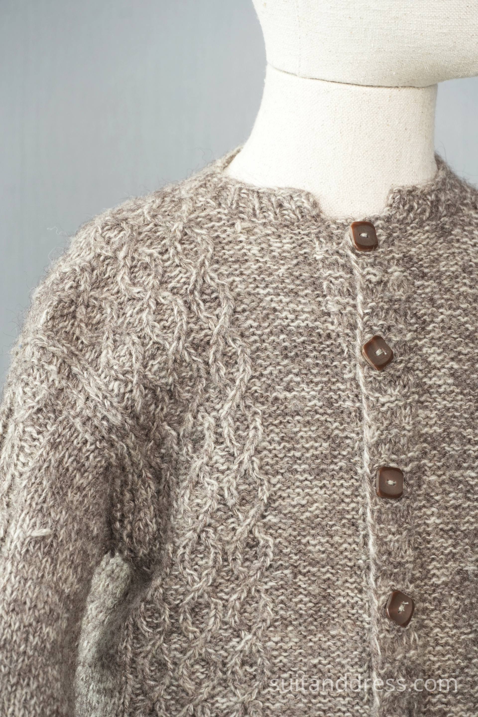 hand knitted kids wool cardigan vintage costume rental for films and TV in Riga Latvia