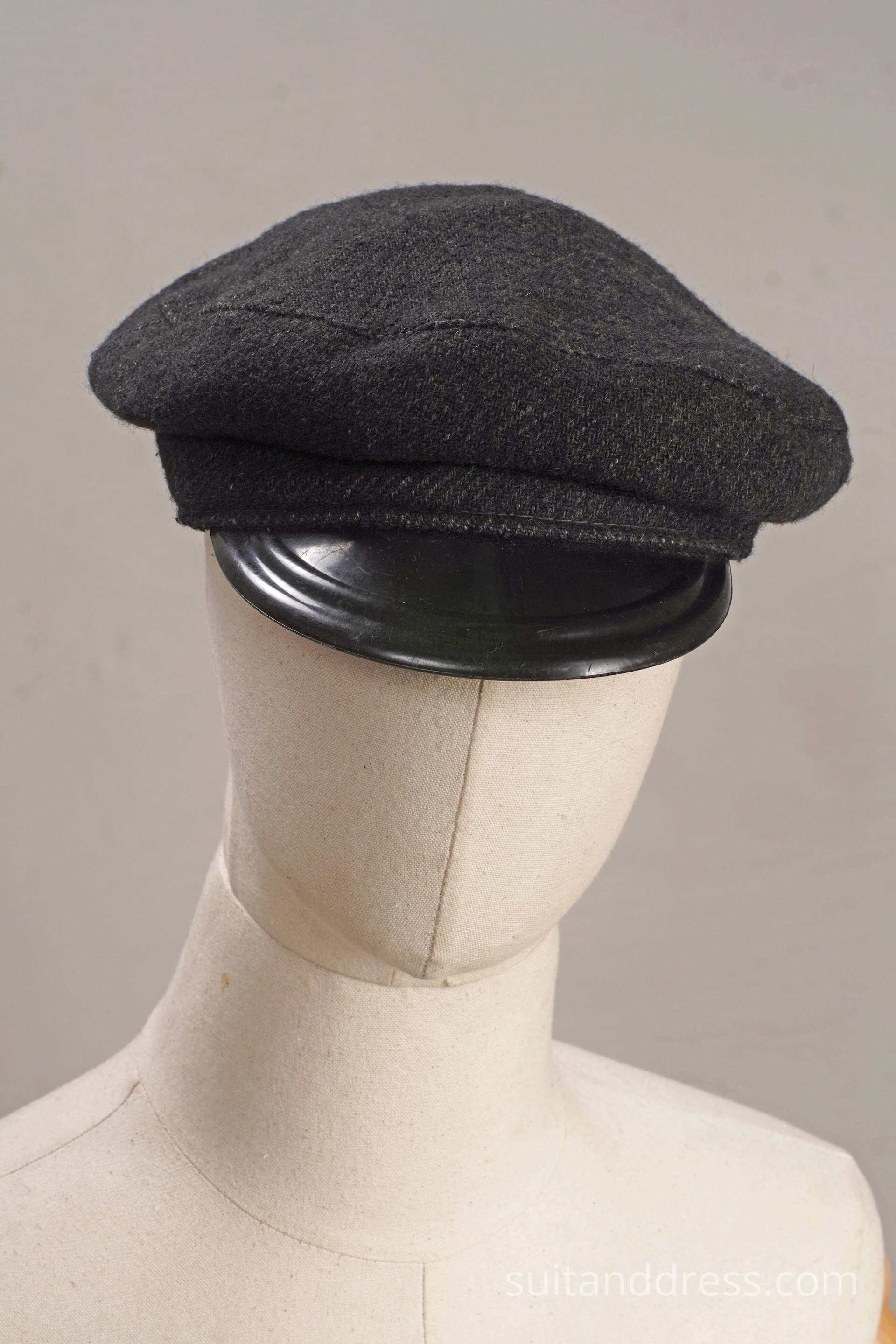 Mid century visor cap vinage workwear