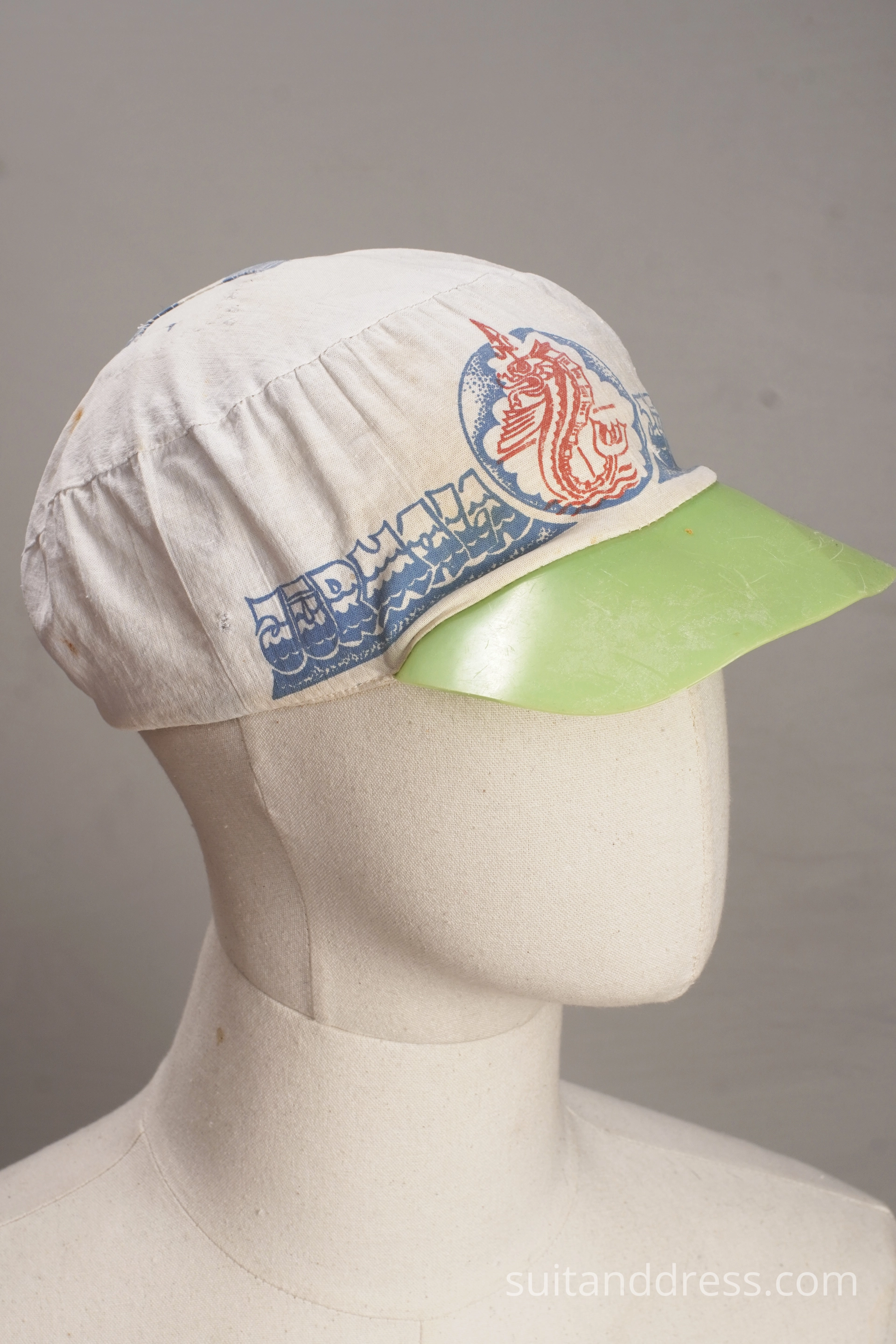 Soviet 1980s mens summer cap