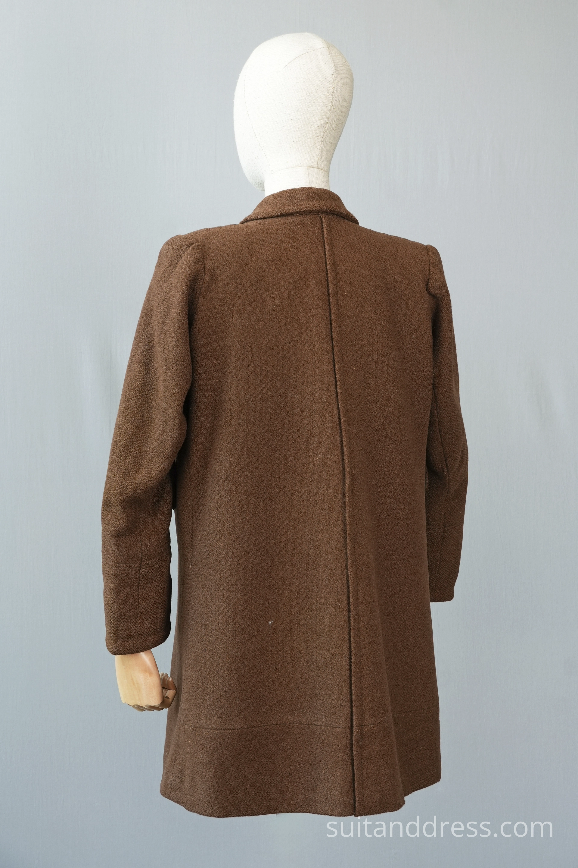 1940s 50s poor boys coat vintage costume rental for films in Riga Latvia
