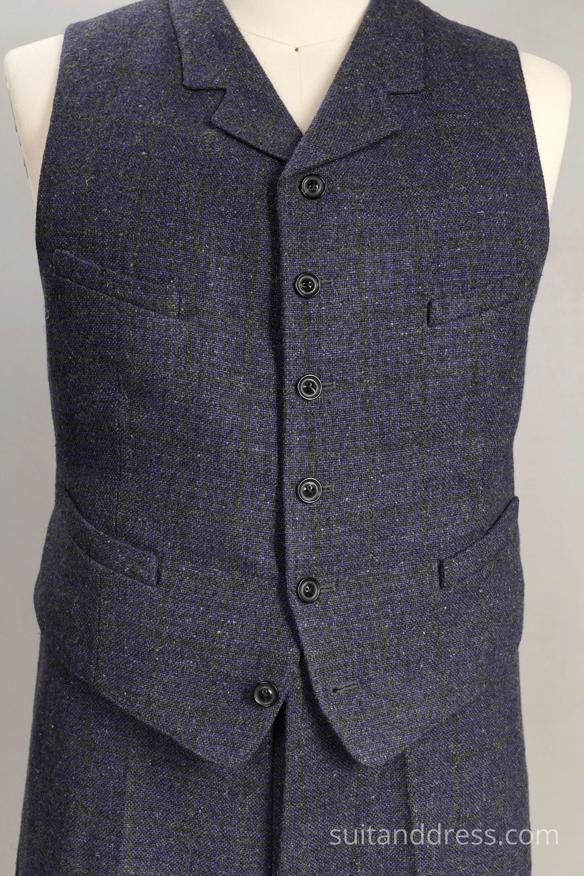 Edwardian three piece suit replica