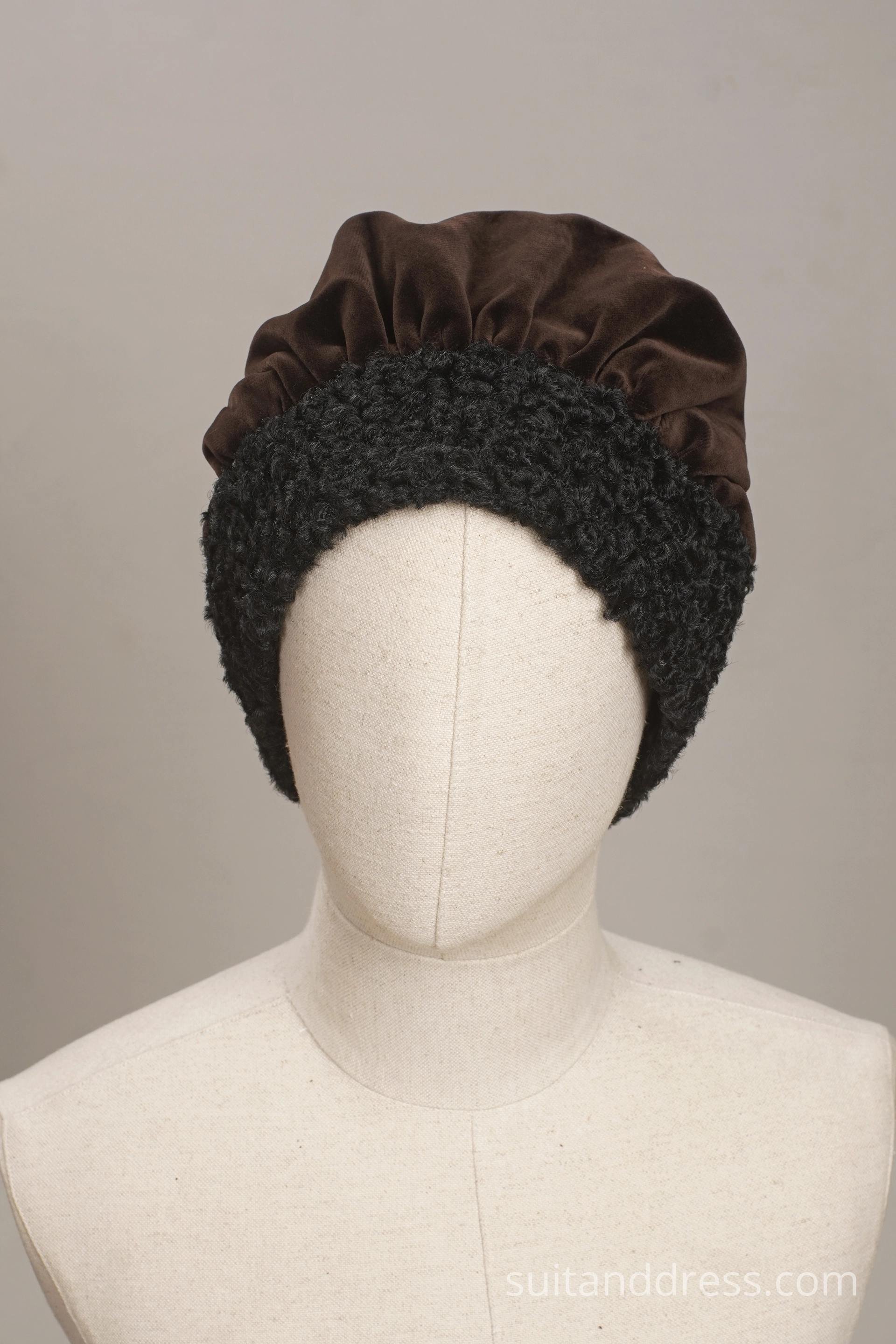 Edwardian wimter hat replica vintage costume rent for films Riga
