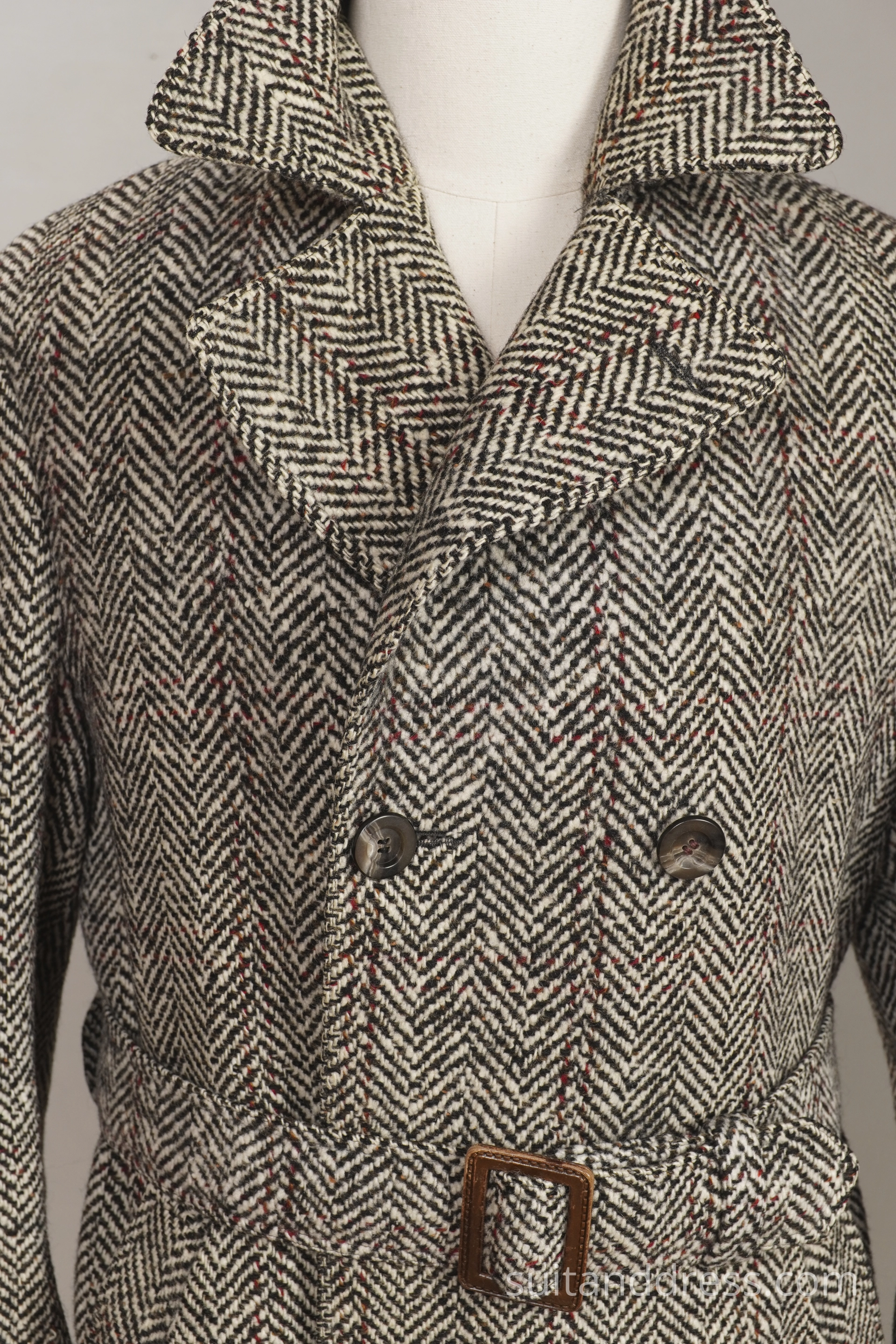 1960s herringbone coat for rent