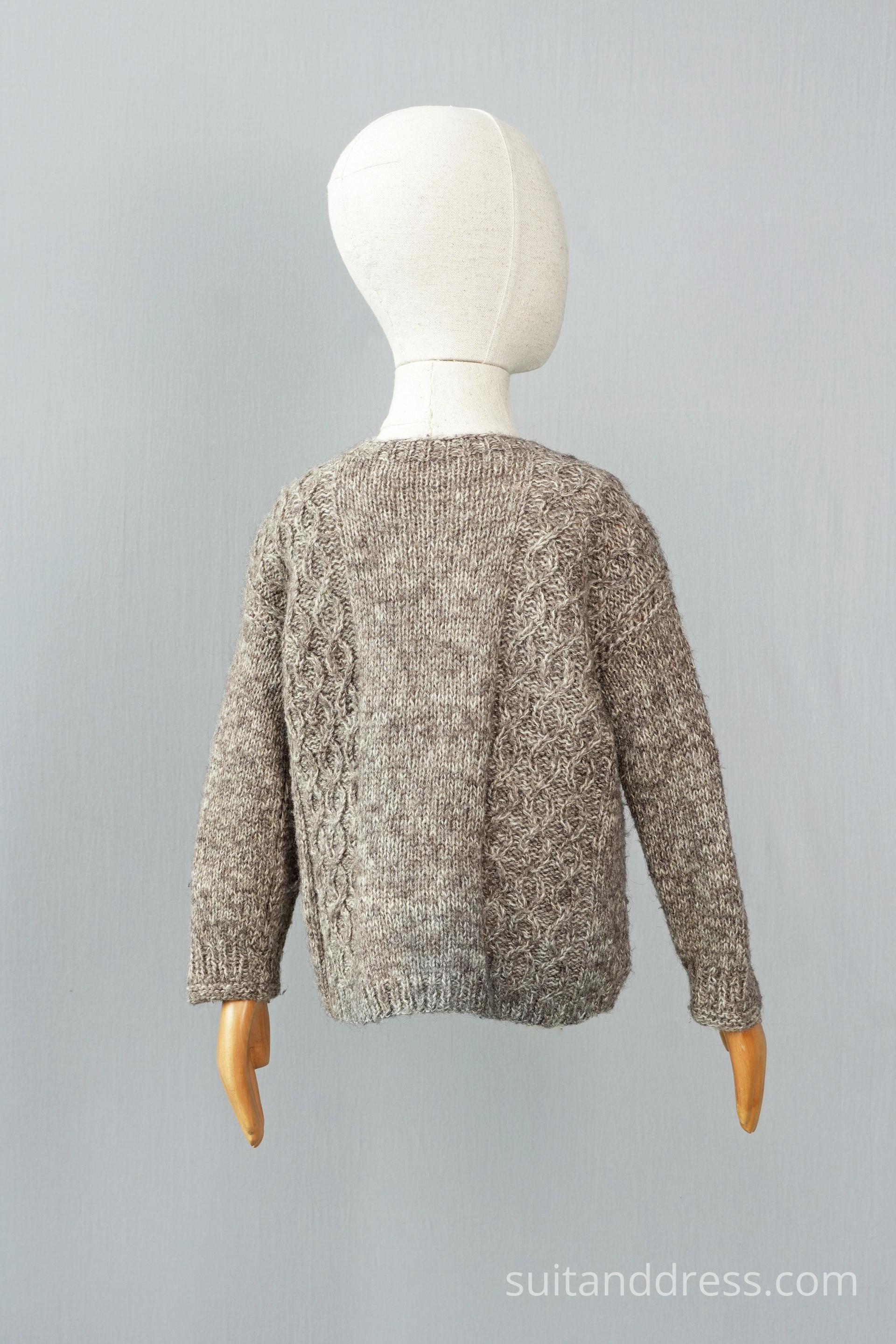 hand knitted kids wool cardigan vintage costume rental for films and TV in Riga Latvia