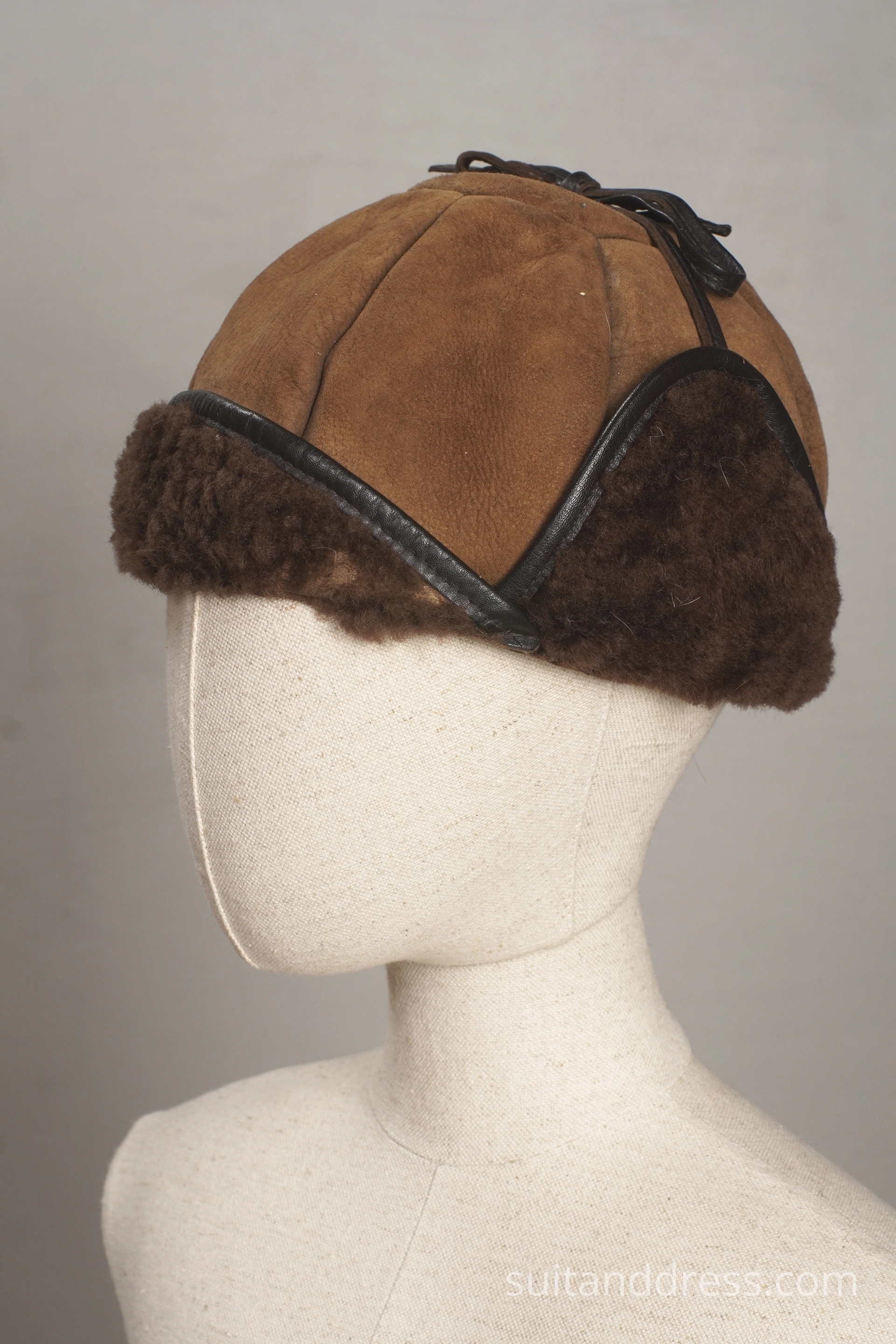 ausaine vintage pižiks bērnu ziemas cepure zēni 1970tie