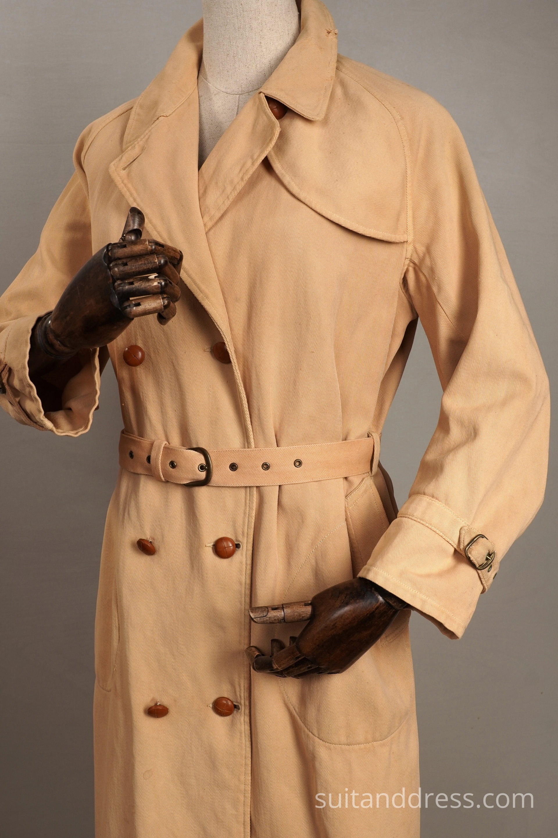 1920s ladies trench coat for rent