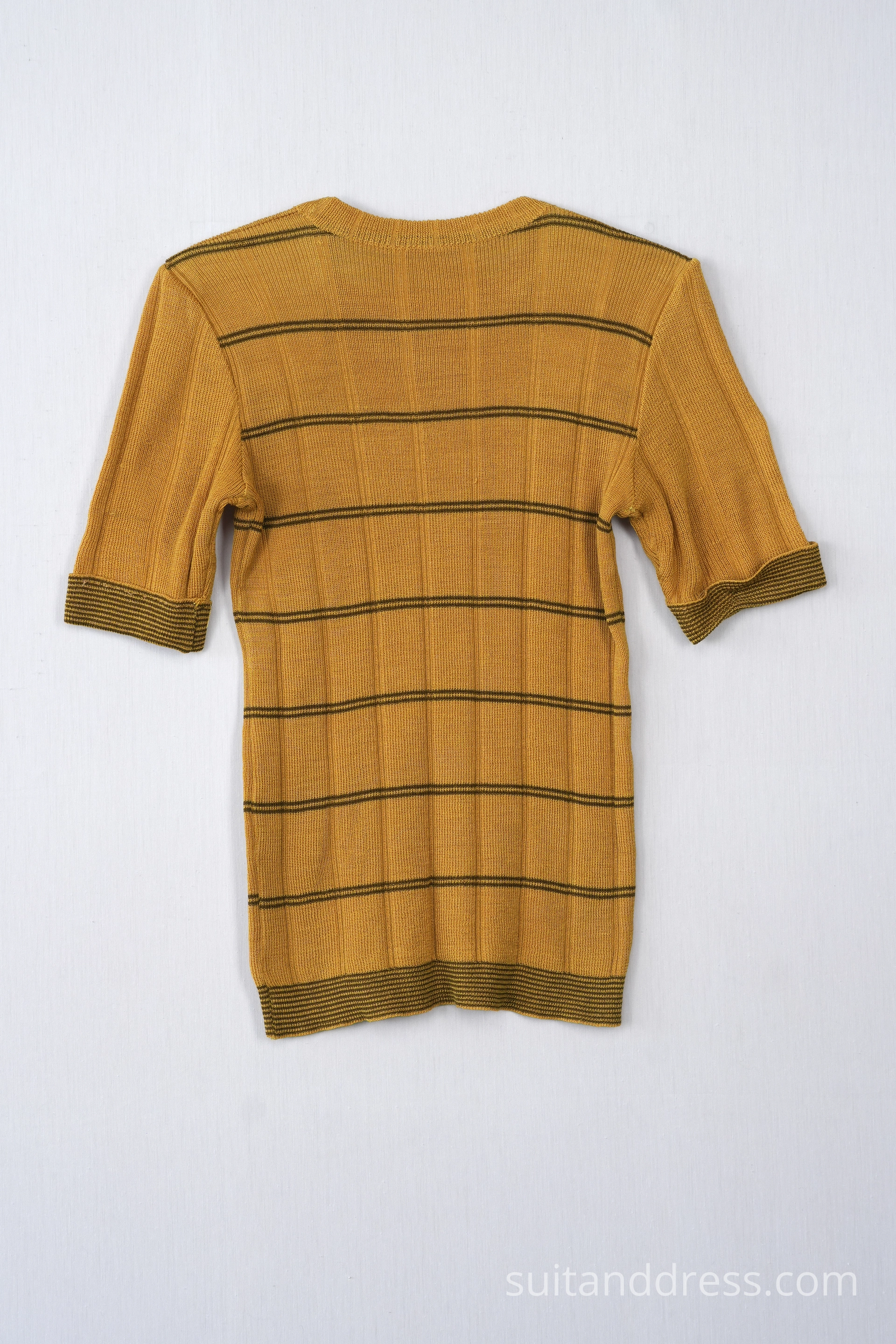 1960s 70s ladies striped jersey top wardrobe rentals for films vintage costume rent in Riga Latvia