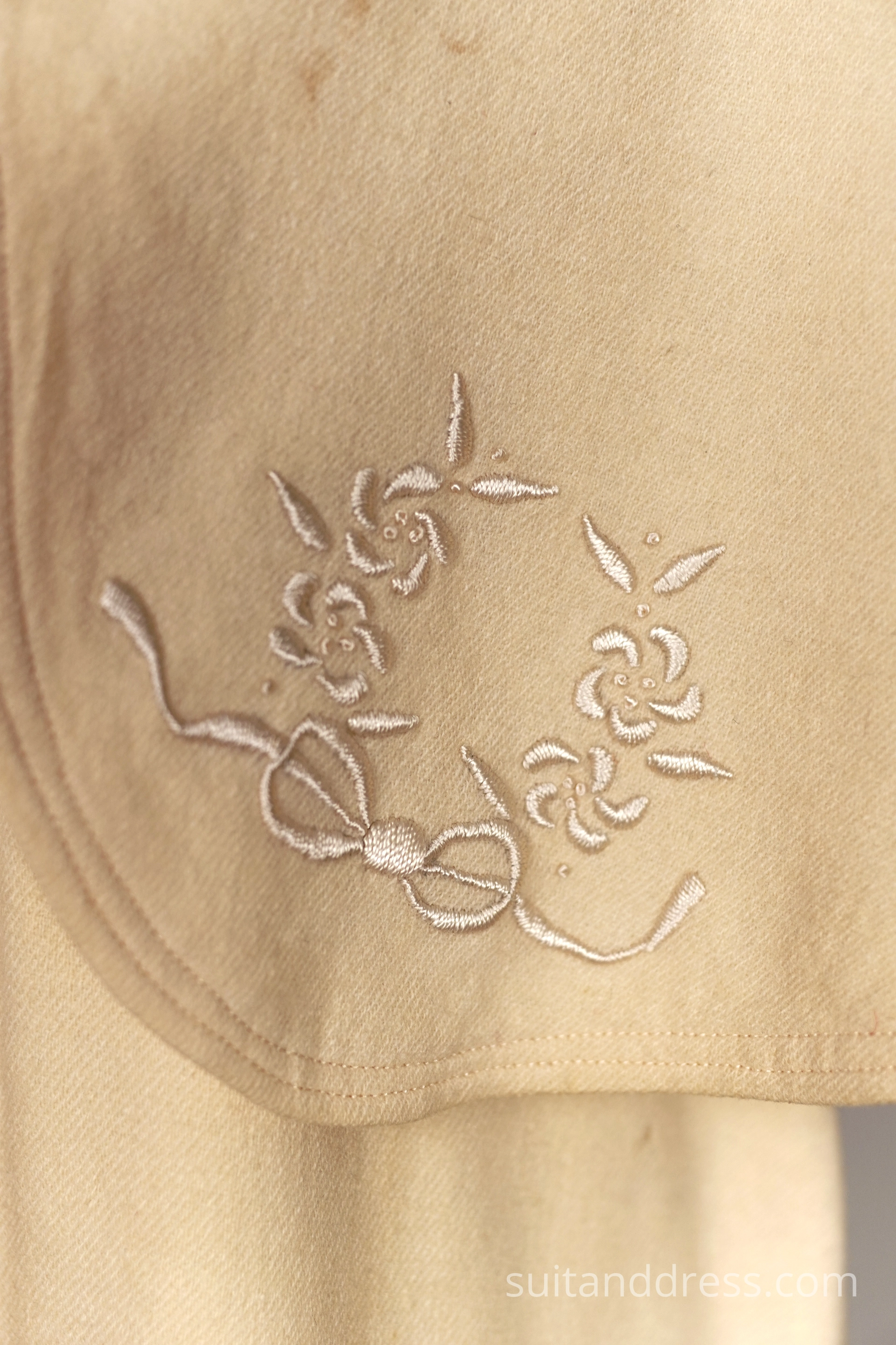 Edwardian christening babys coat ivory  embroidered cotume rental victorian