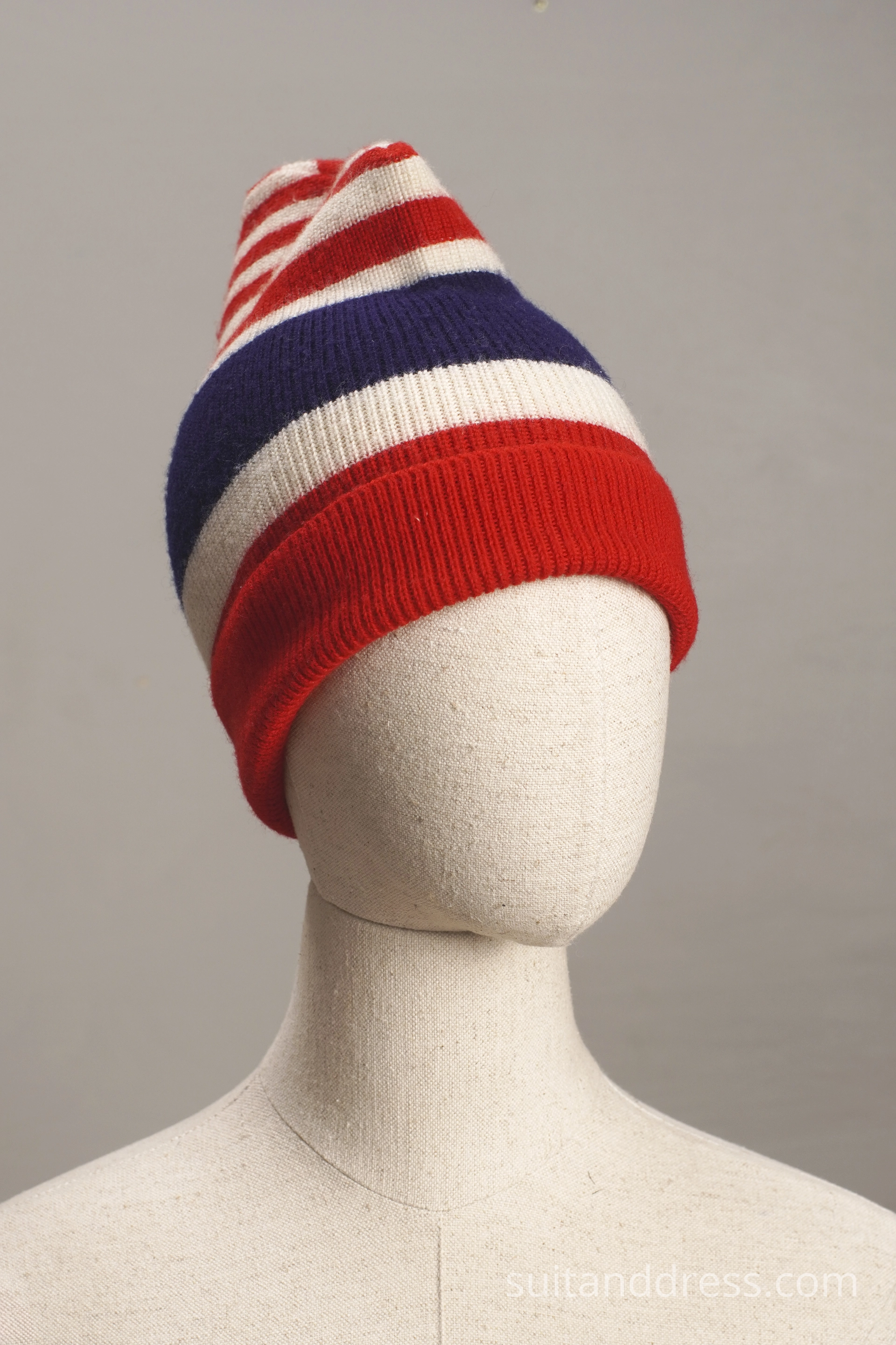 1980 gadu vinatge ziemas cepure adīta sporta mice retro slēpošanas tērps