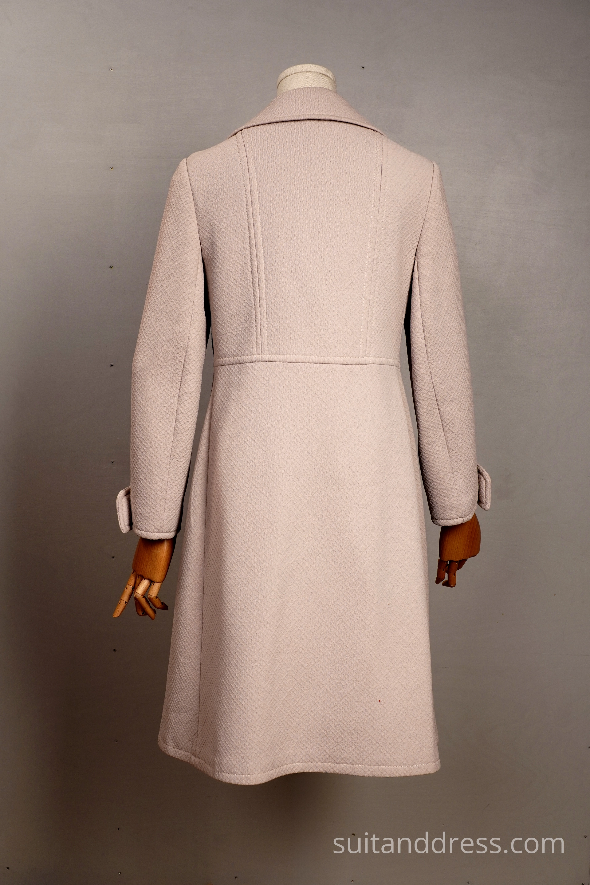 1970s crimplene trench coat 