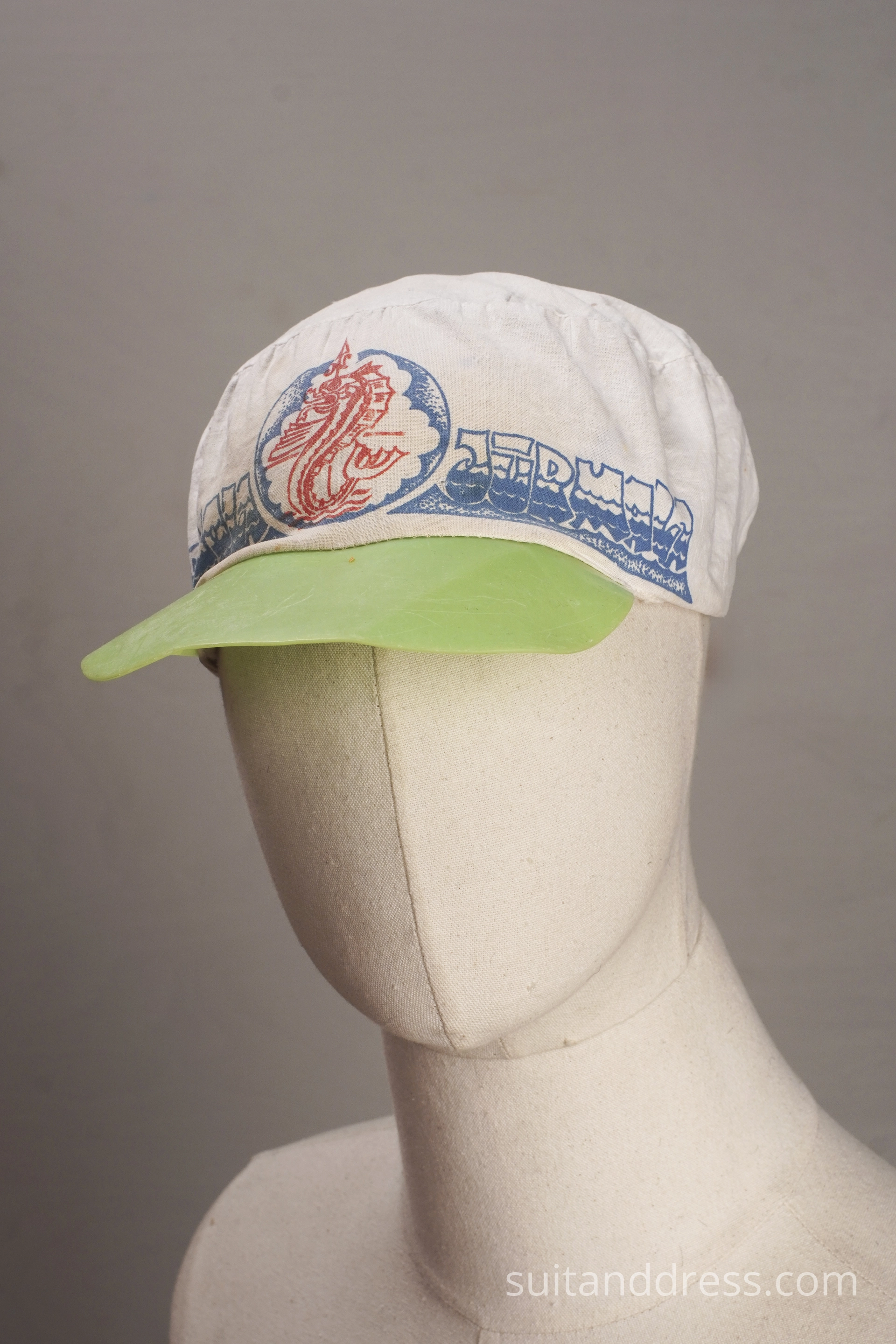 Soviet 1980s mens summer cap
