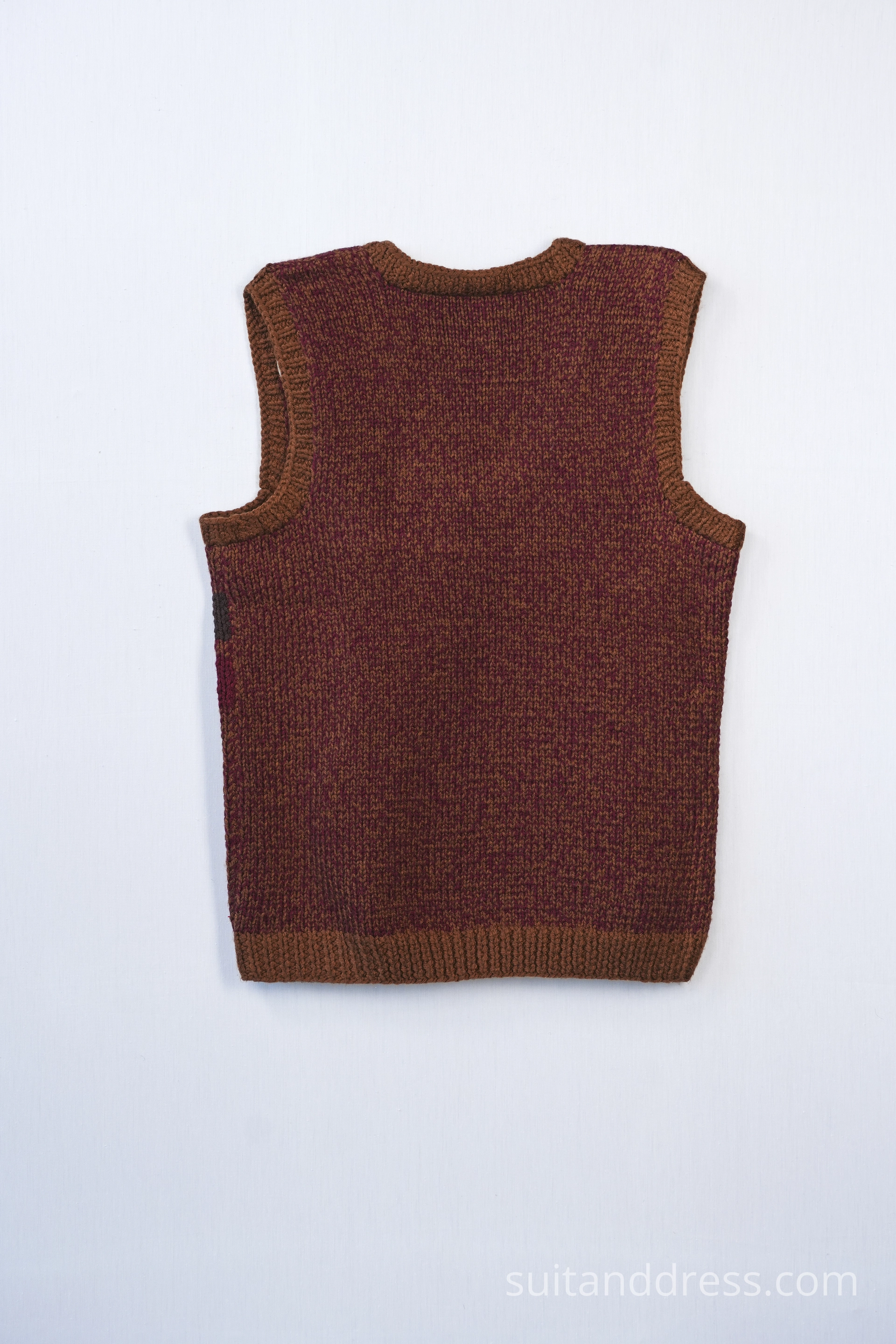 1970s hand knitted mens vest vintage costume rent hire in Riga Latvia