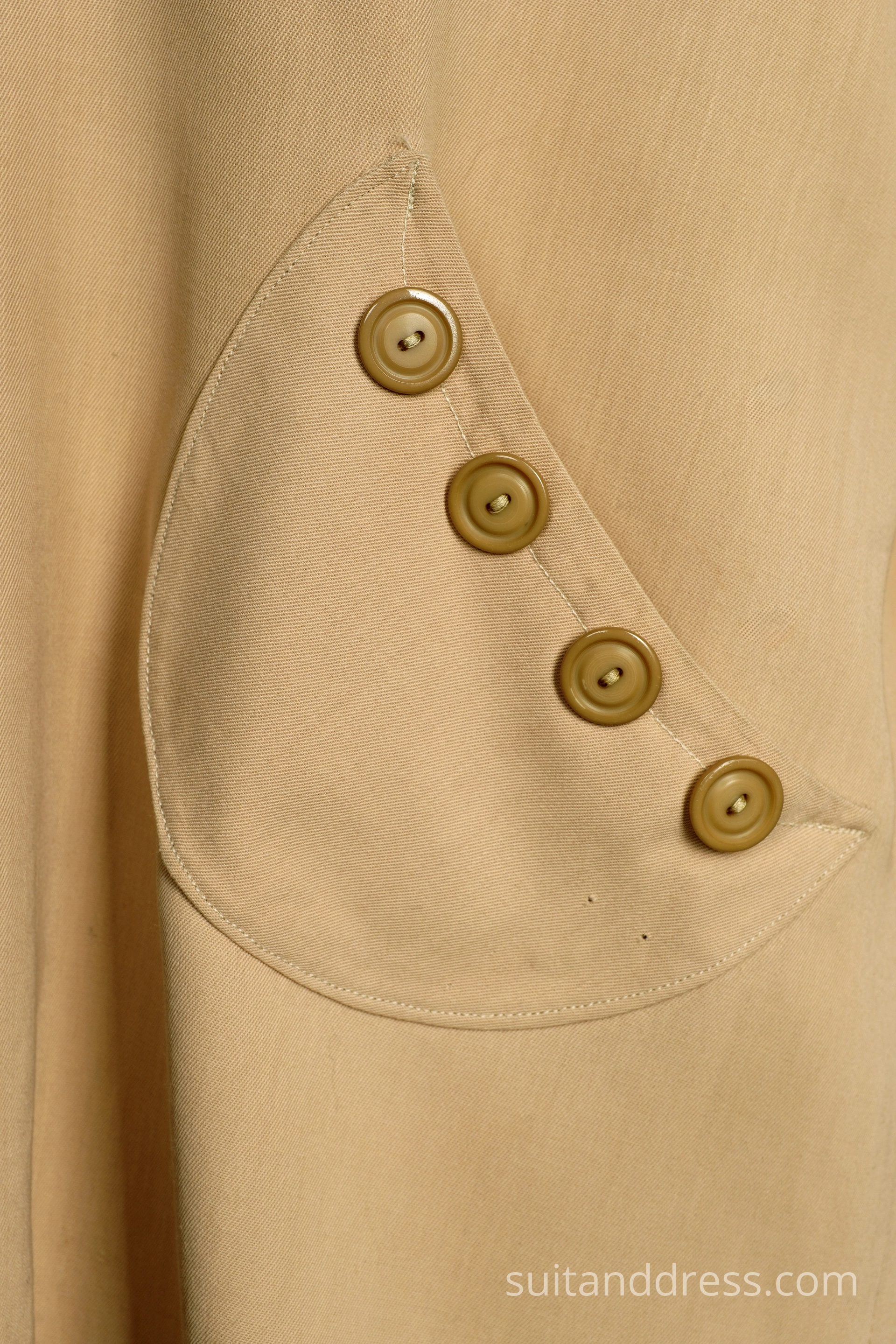 1940s swing jacket gabardine peach colour 40s fashion rent