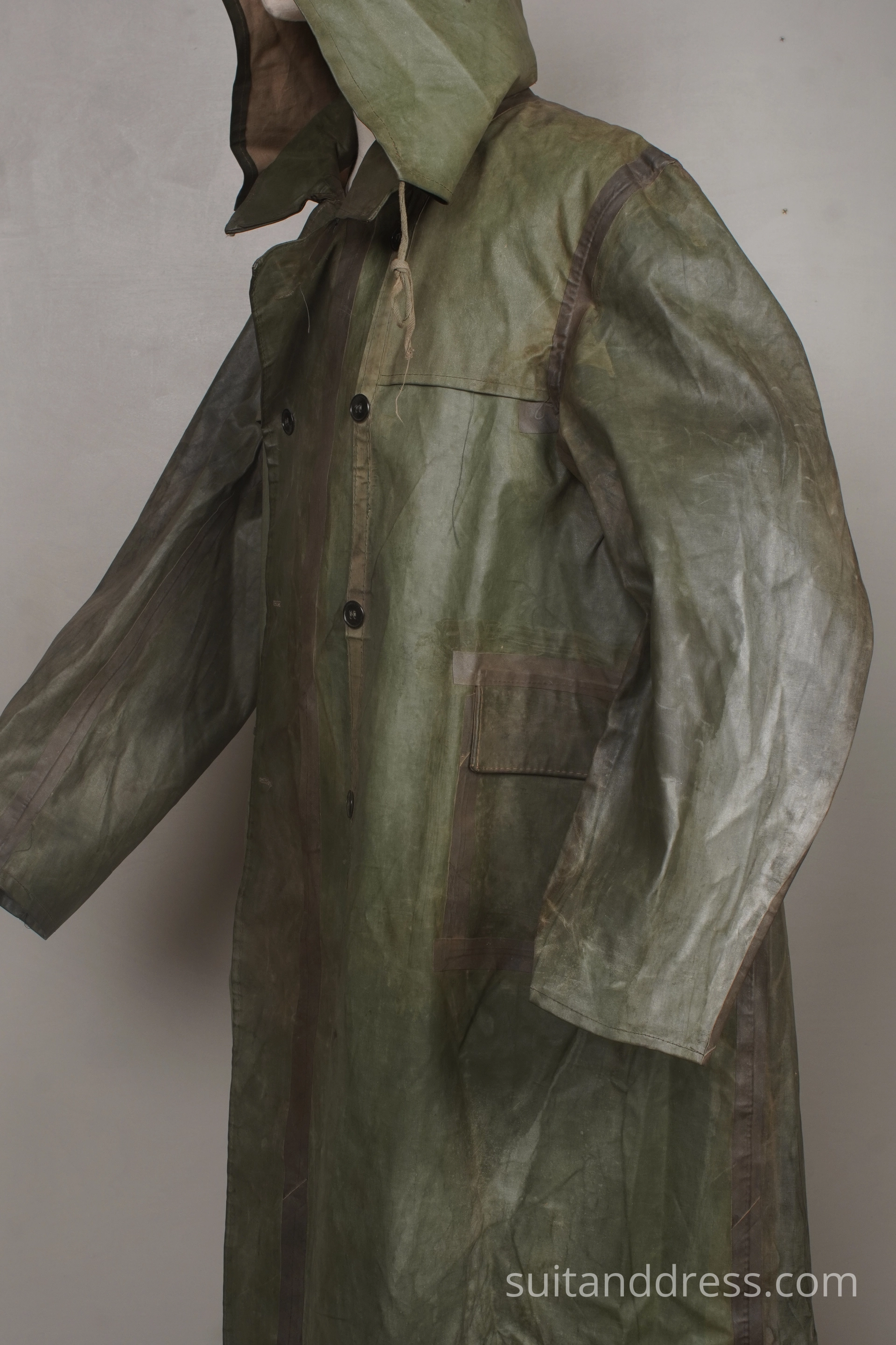 Vintage soviet work military coat