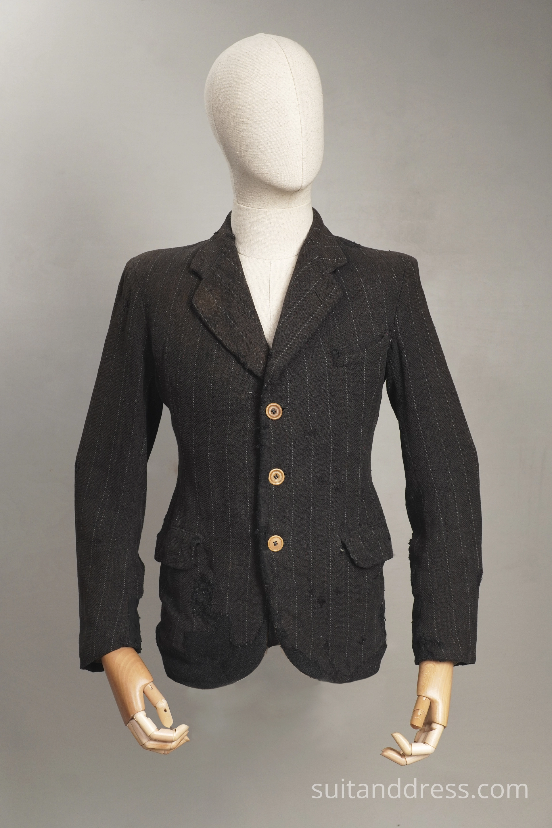 distressed jacket poswar ww2 costume rental