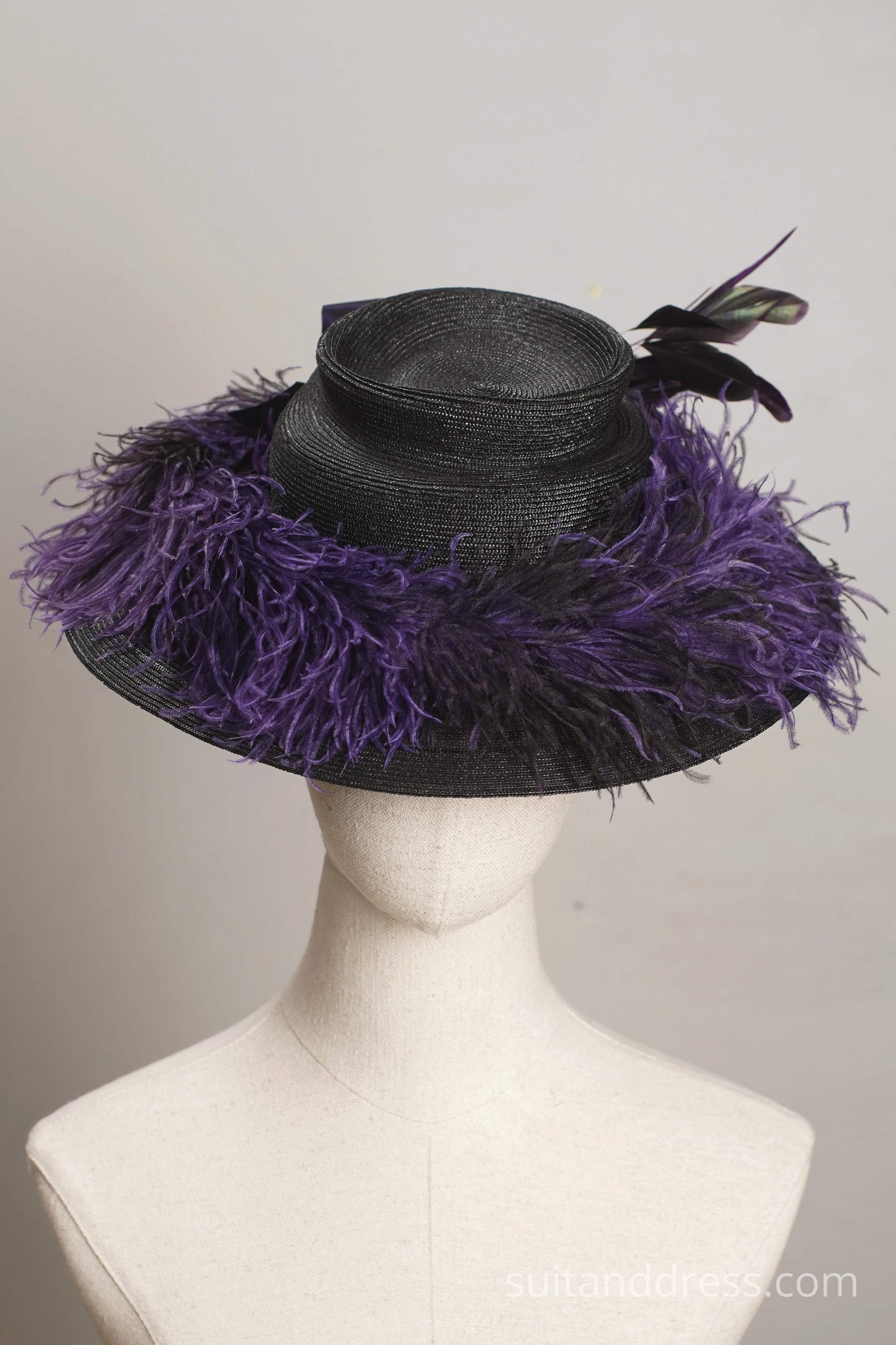 Edwardian time summer hat vintage Ladys hat 1900 for rent