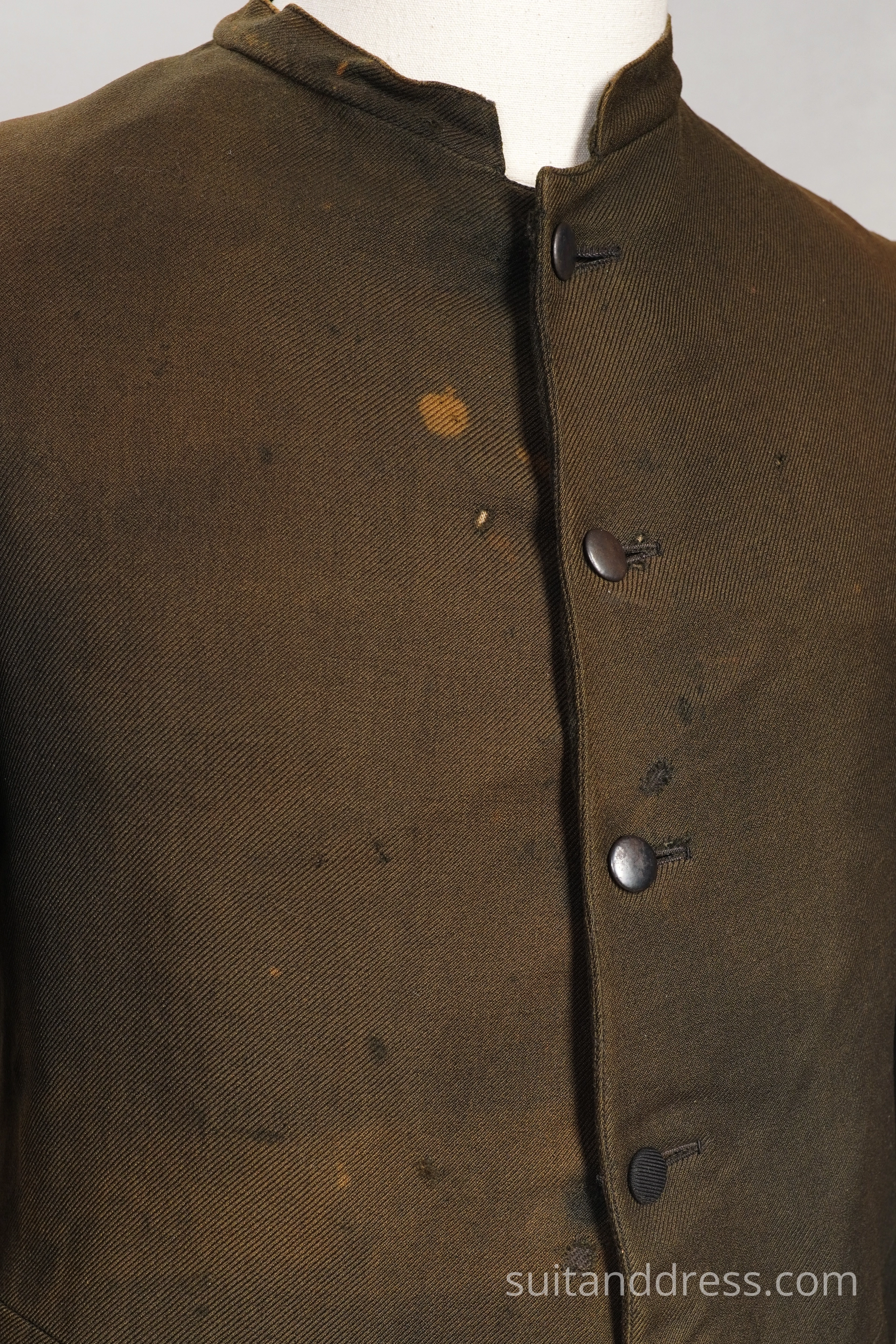 Original Victorian Edwardian suit faded worn out