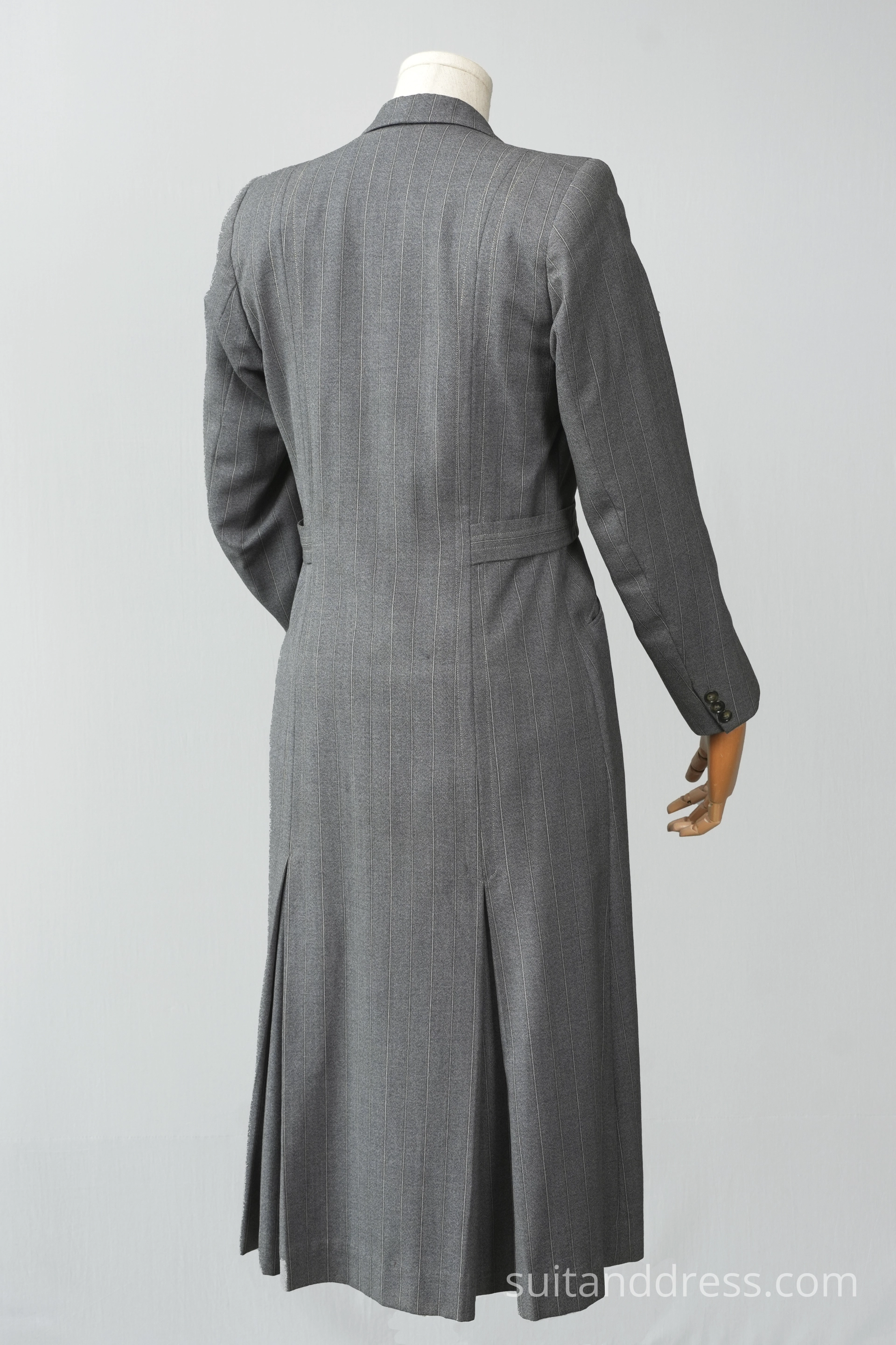 1940s ladies wool trench coat film costume rental in Riga Latvia