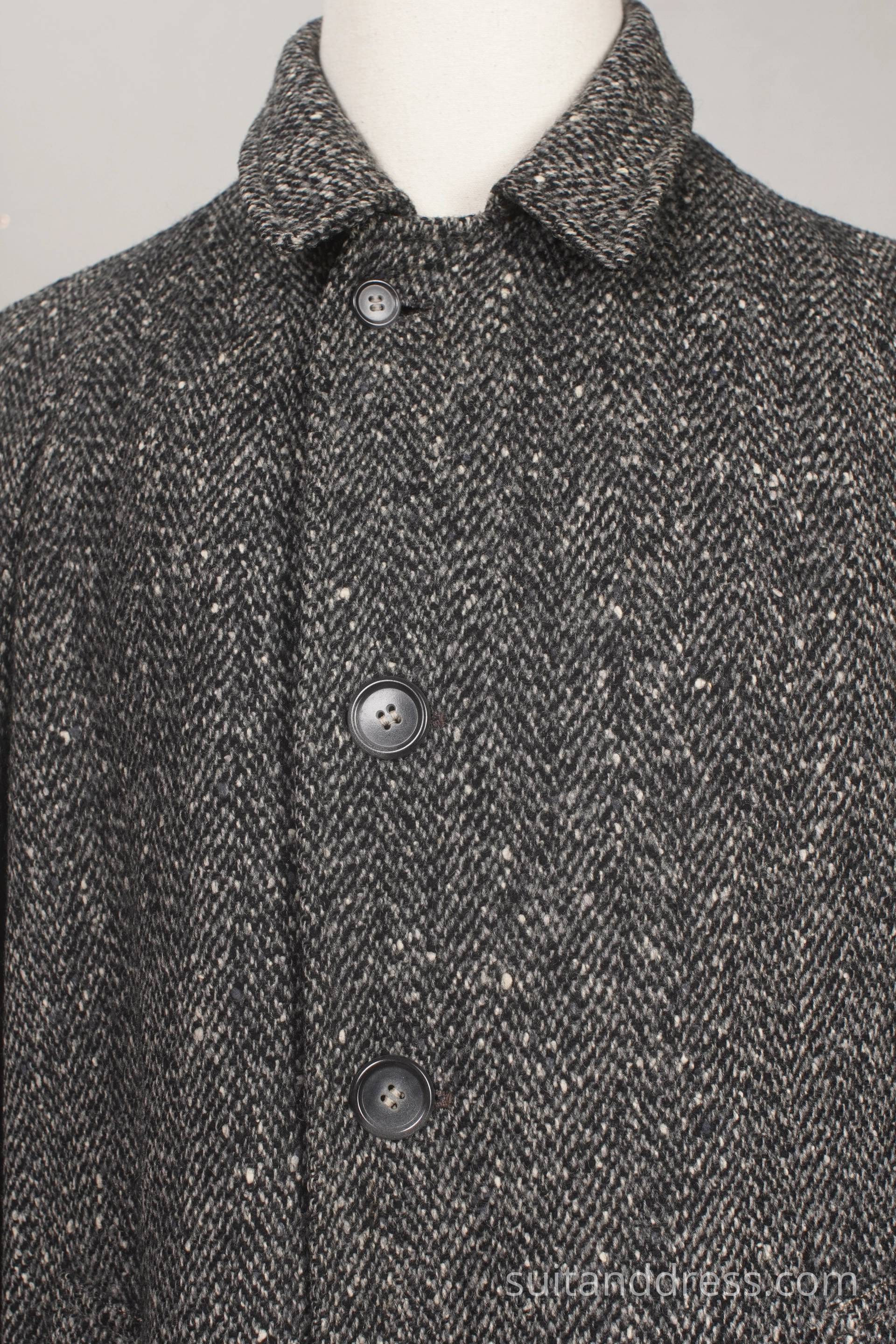 Vintage 1960s wool tweed coat
