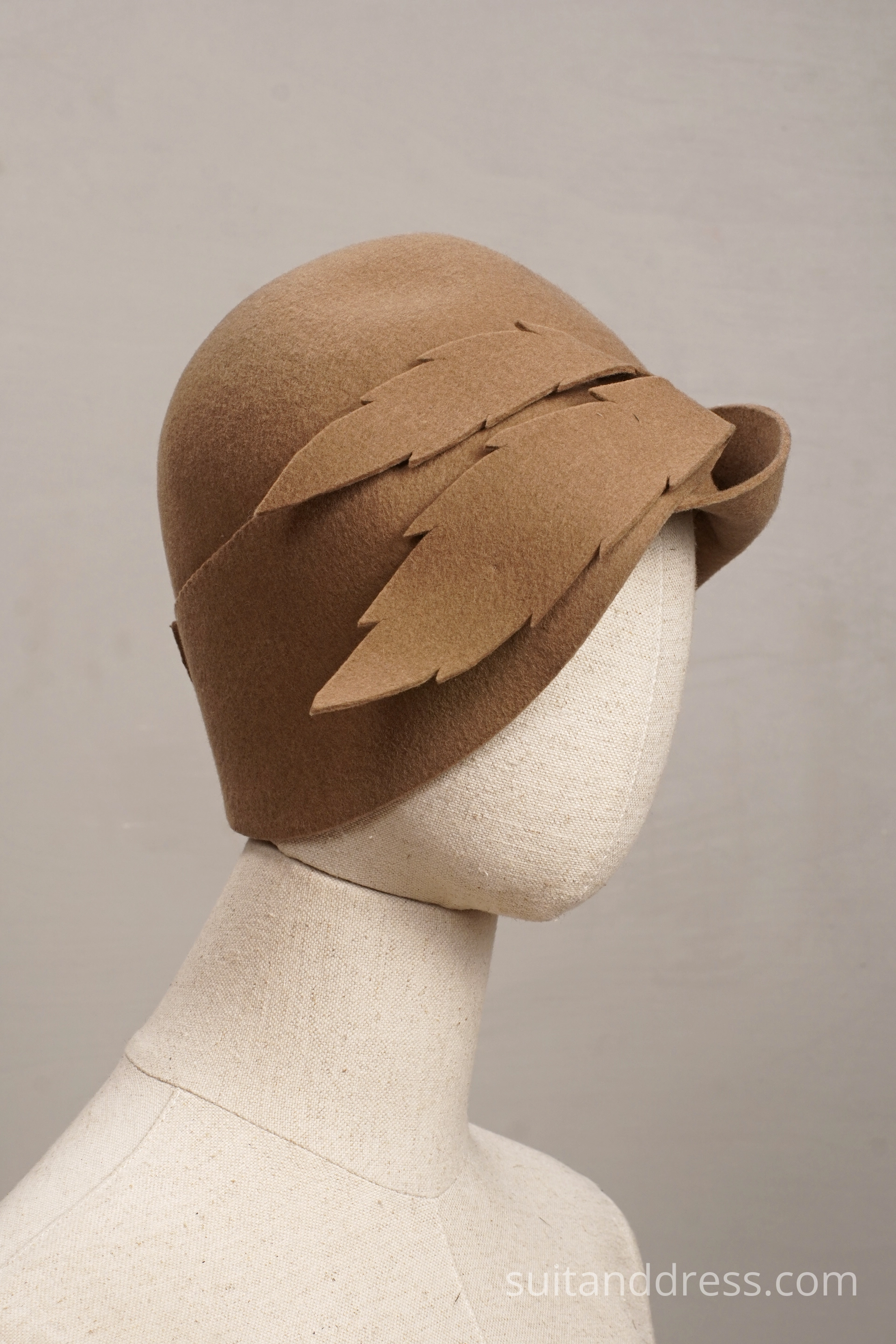1920s style felt hat replica
