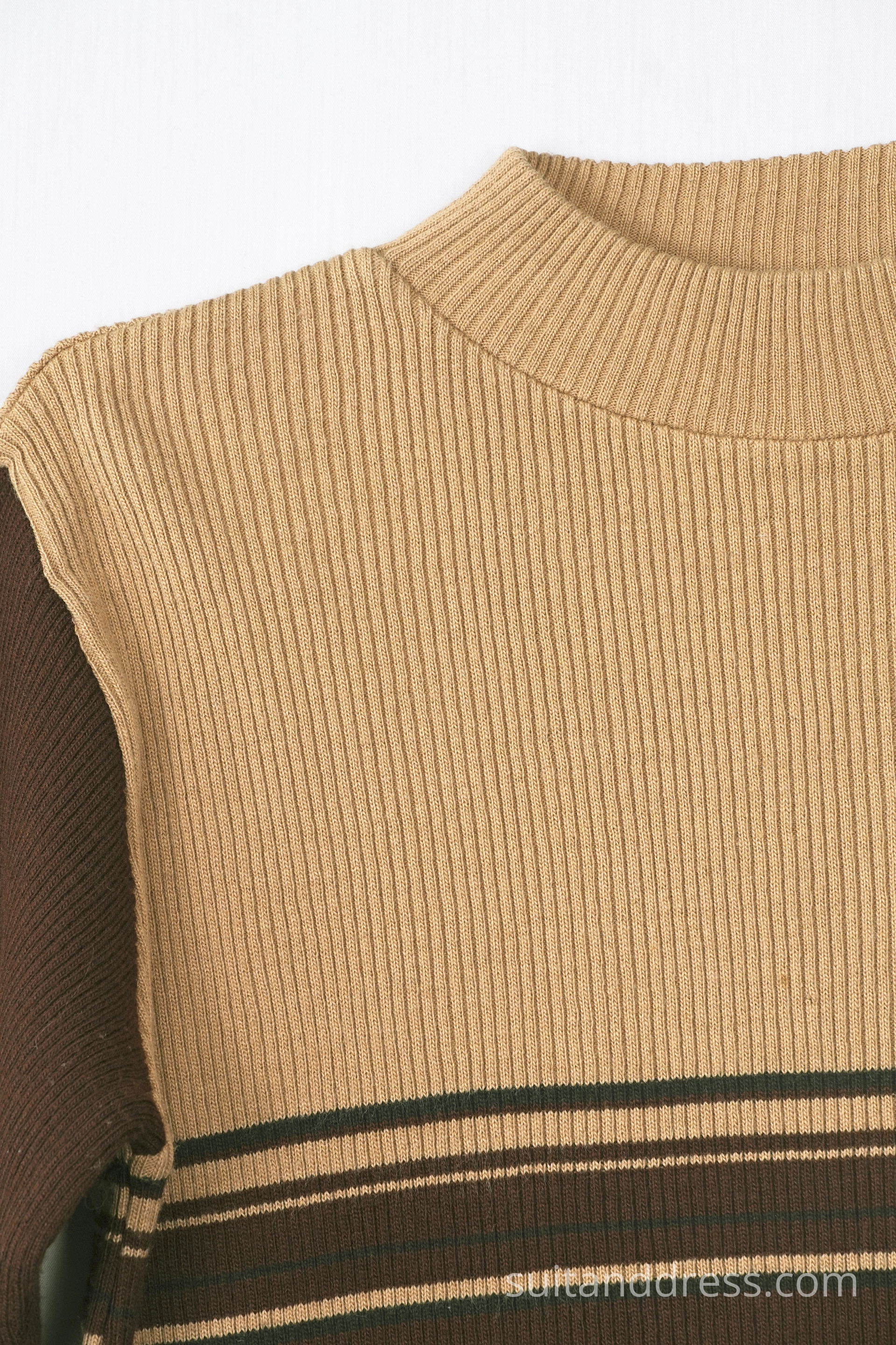 1970s mens two tone jumper 70s sweather vintage costume rental for films in Riga Latvia