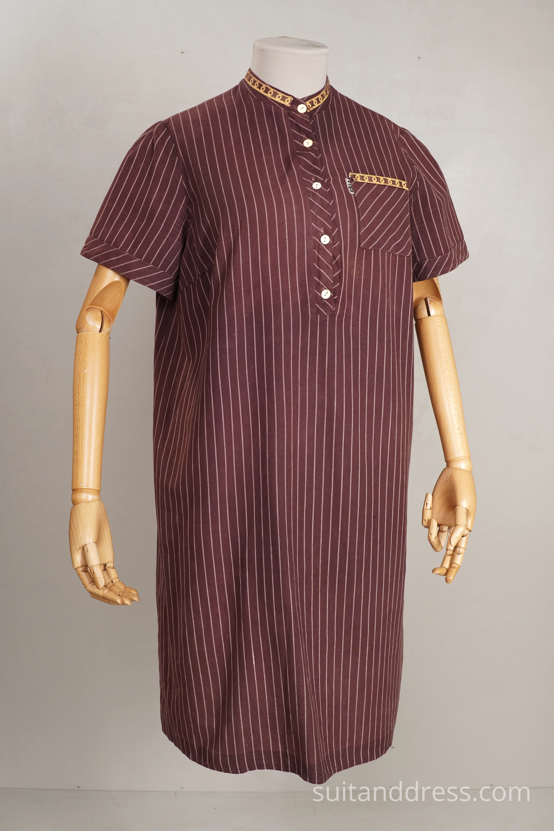 1960s cotton core simple dress