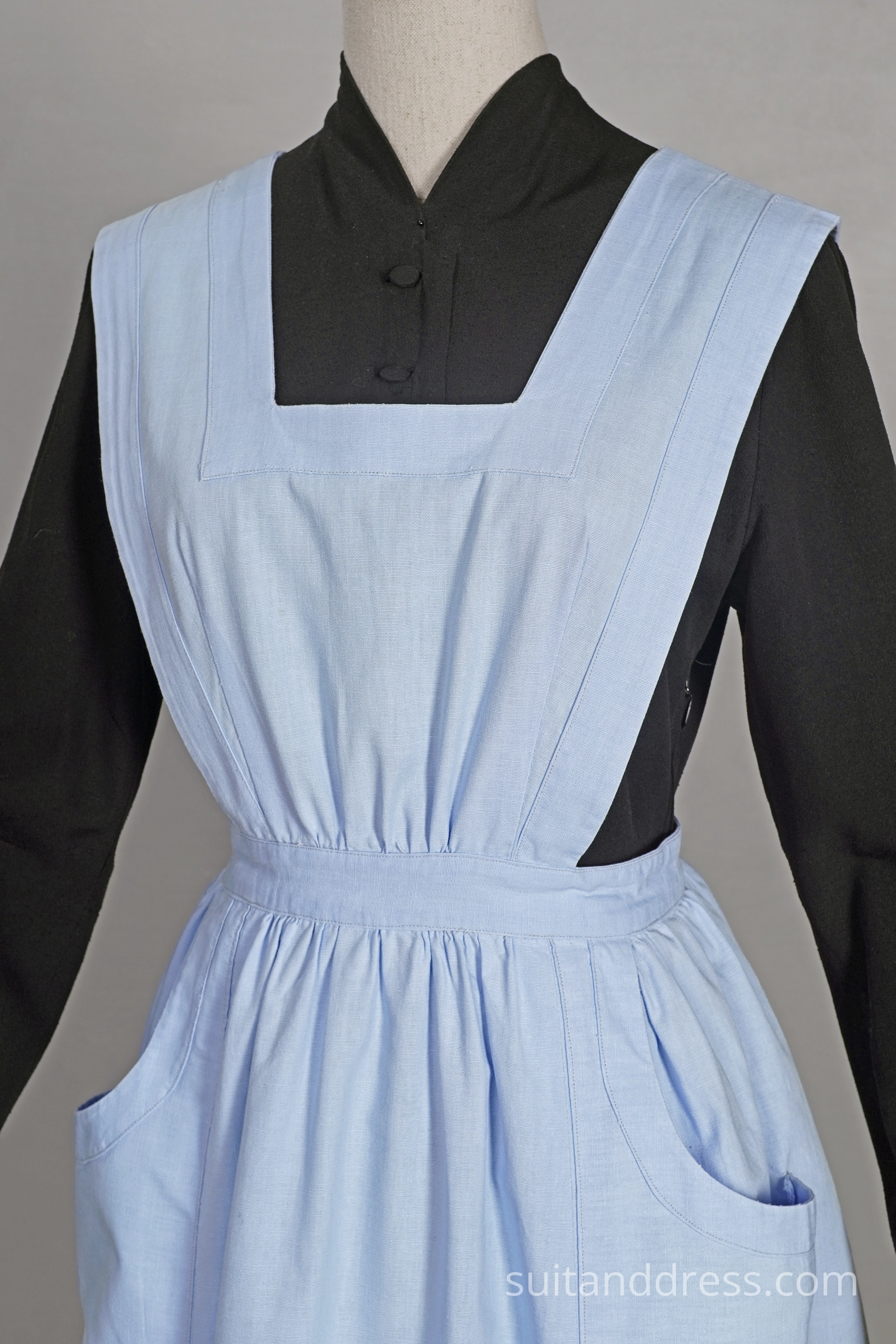 WWII NURSE AID UNIFORM pinafore dress apron vintage costume rent hire films movies Riga Latvia