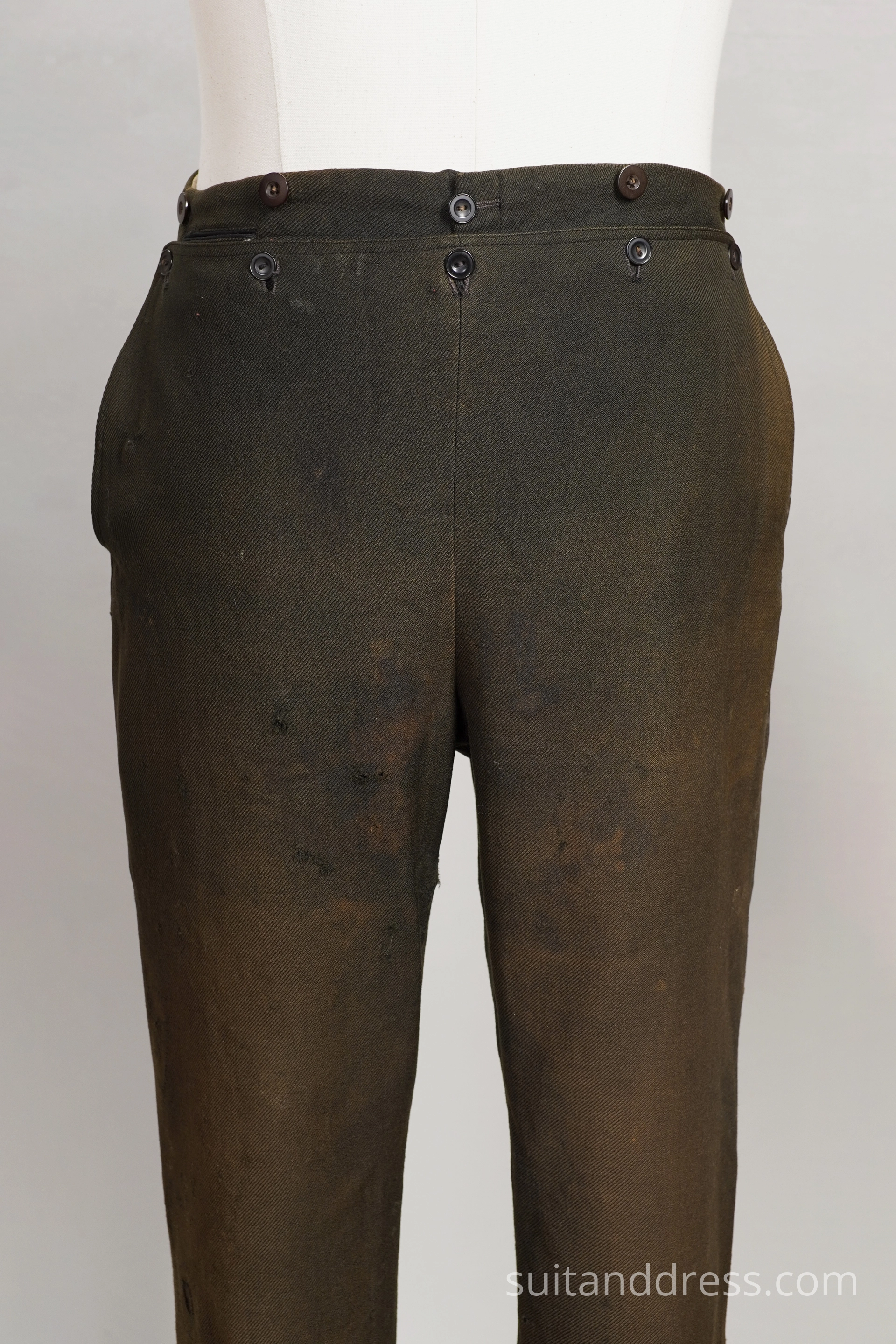 Original Victorian Edwardian suit faded worn out